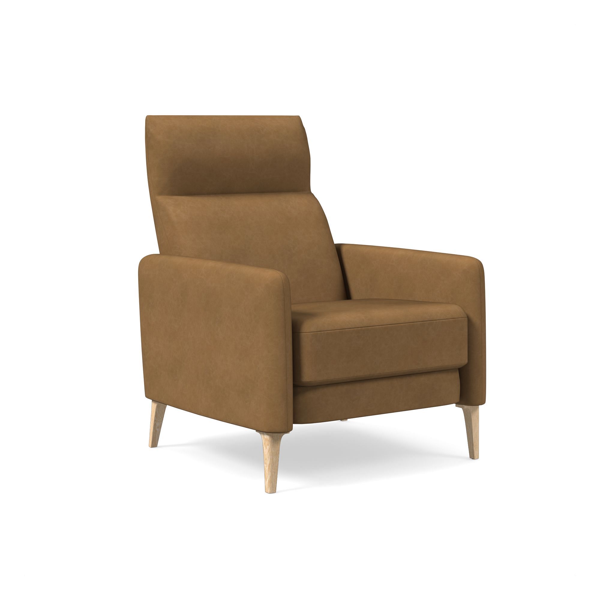 Auburn Leather Recliner | West Elm