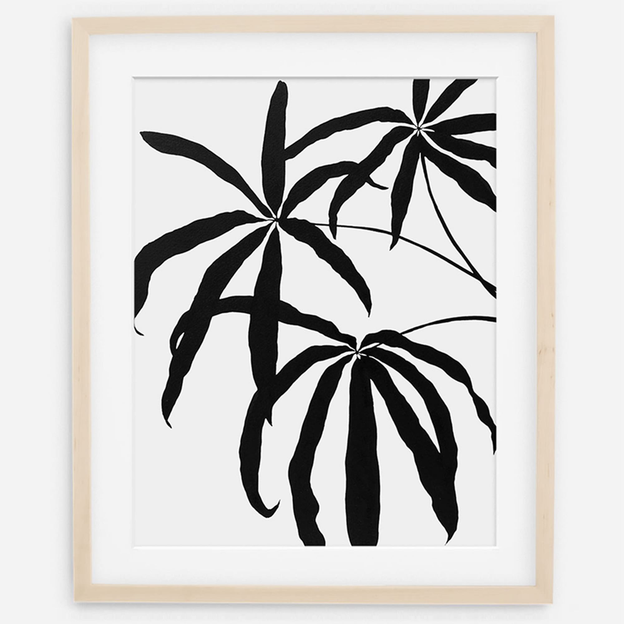 Living Pattern Framed Print - Anthurium | West Elm