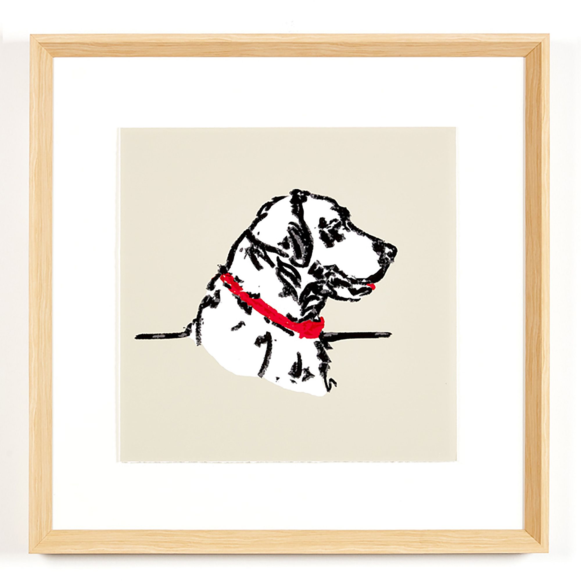 Wallshoppe Labrador Silhouette Framed Wall Art by Nathan Turner | West Elm