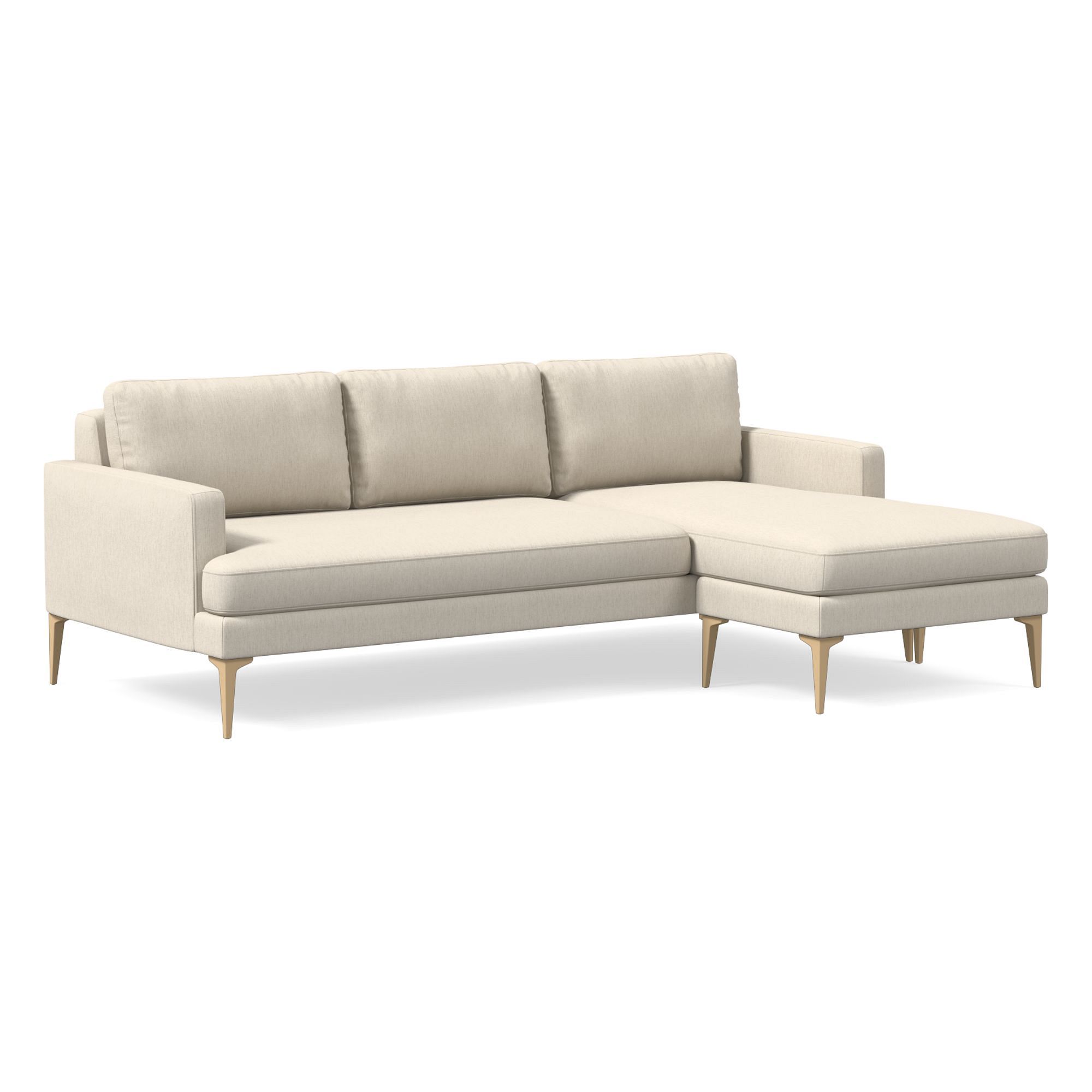 Andes Reversible Sectional | Sofa With Chaise West Elm