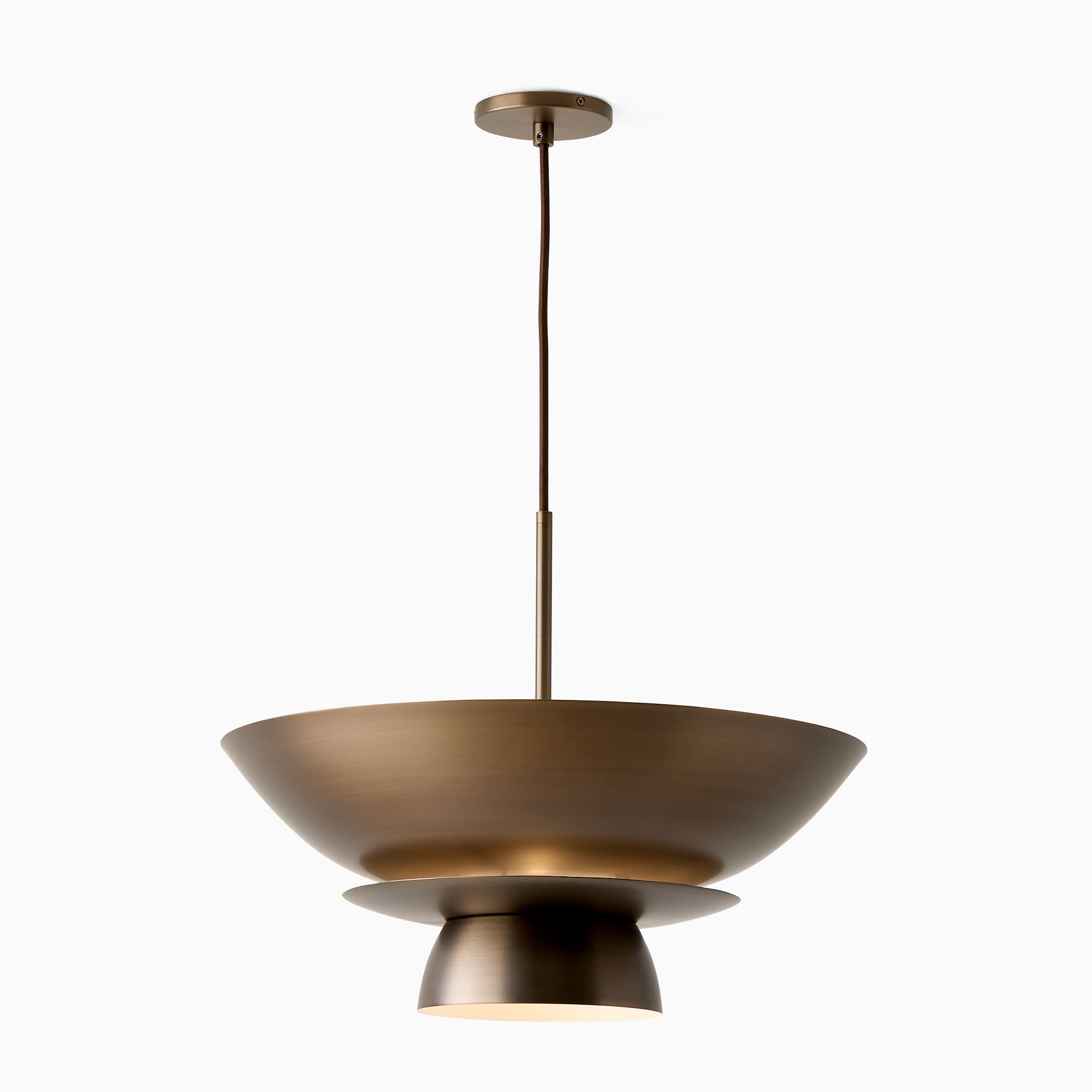 Colin King Torchiere Pendant (22") | West Elm