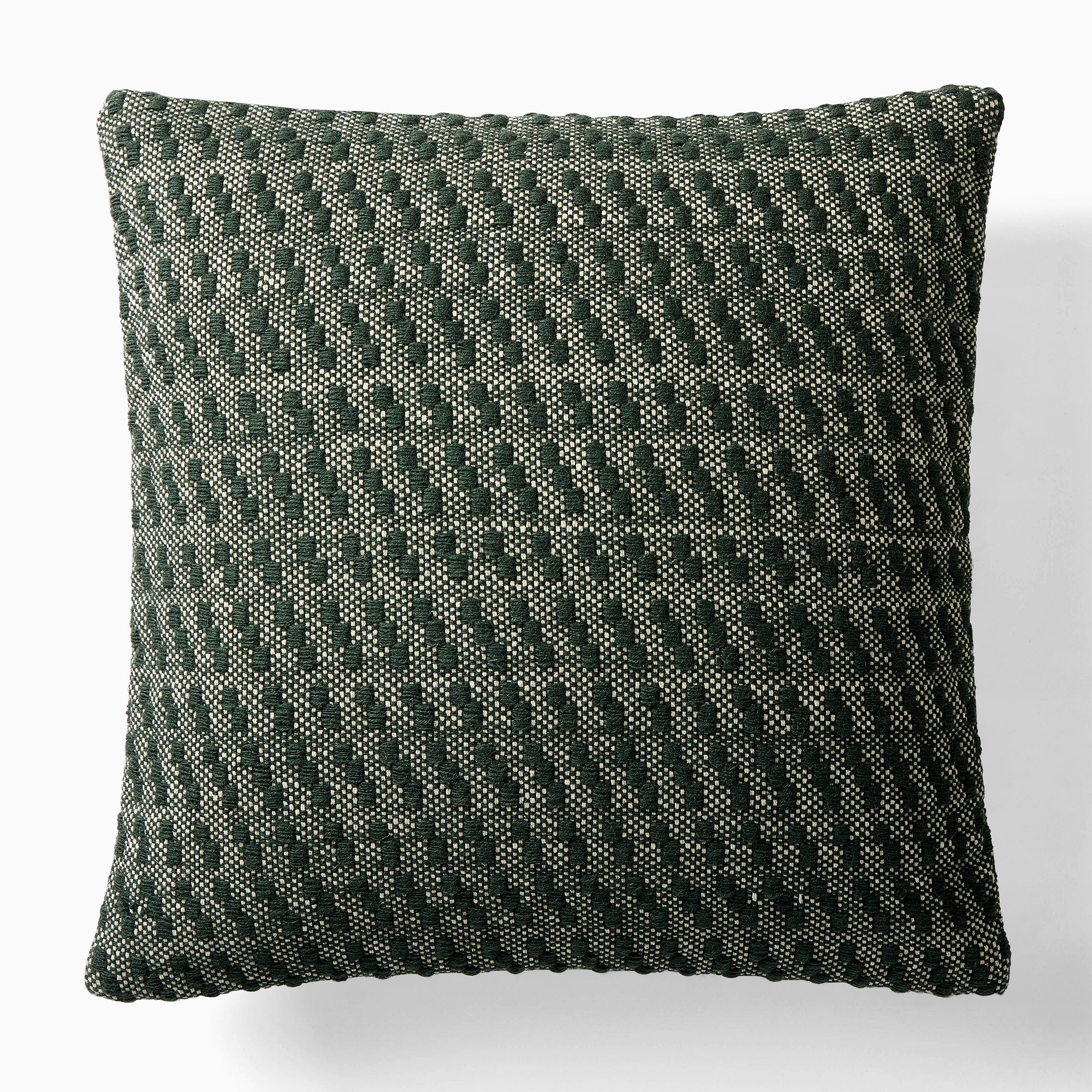 Textured Checker Pillow Cover | West Elm