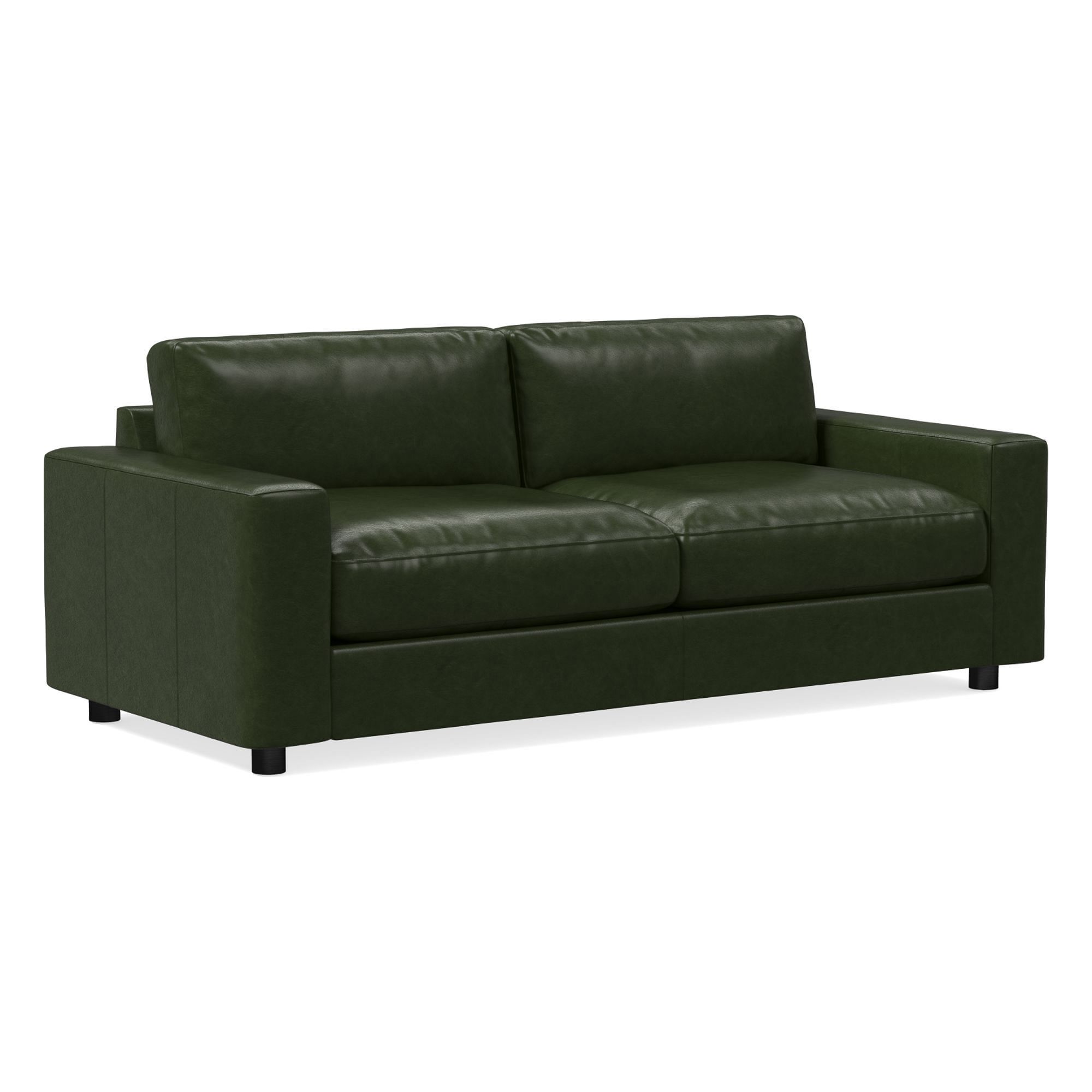 Urban Leather Sleeper Sofa (84") | West Elm