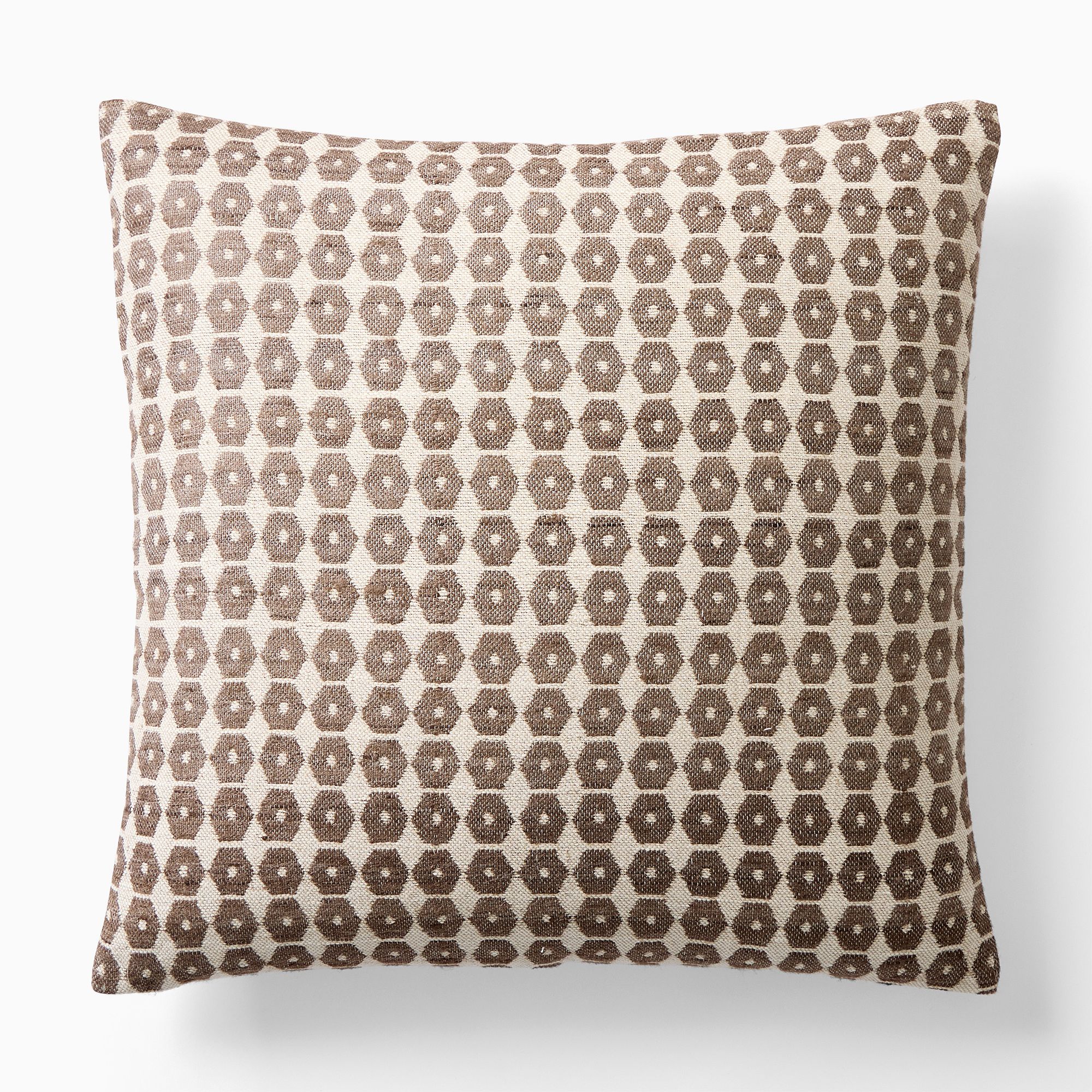 Honeycomb Silk Pillow Cover | West Elm