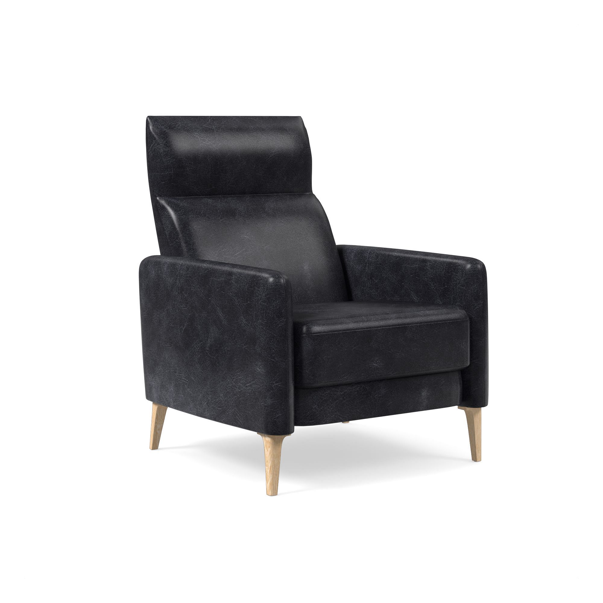 Auburn Leather Recliner | West Elm