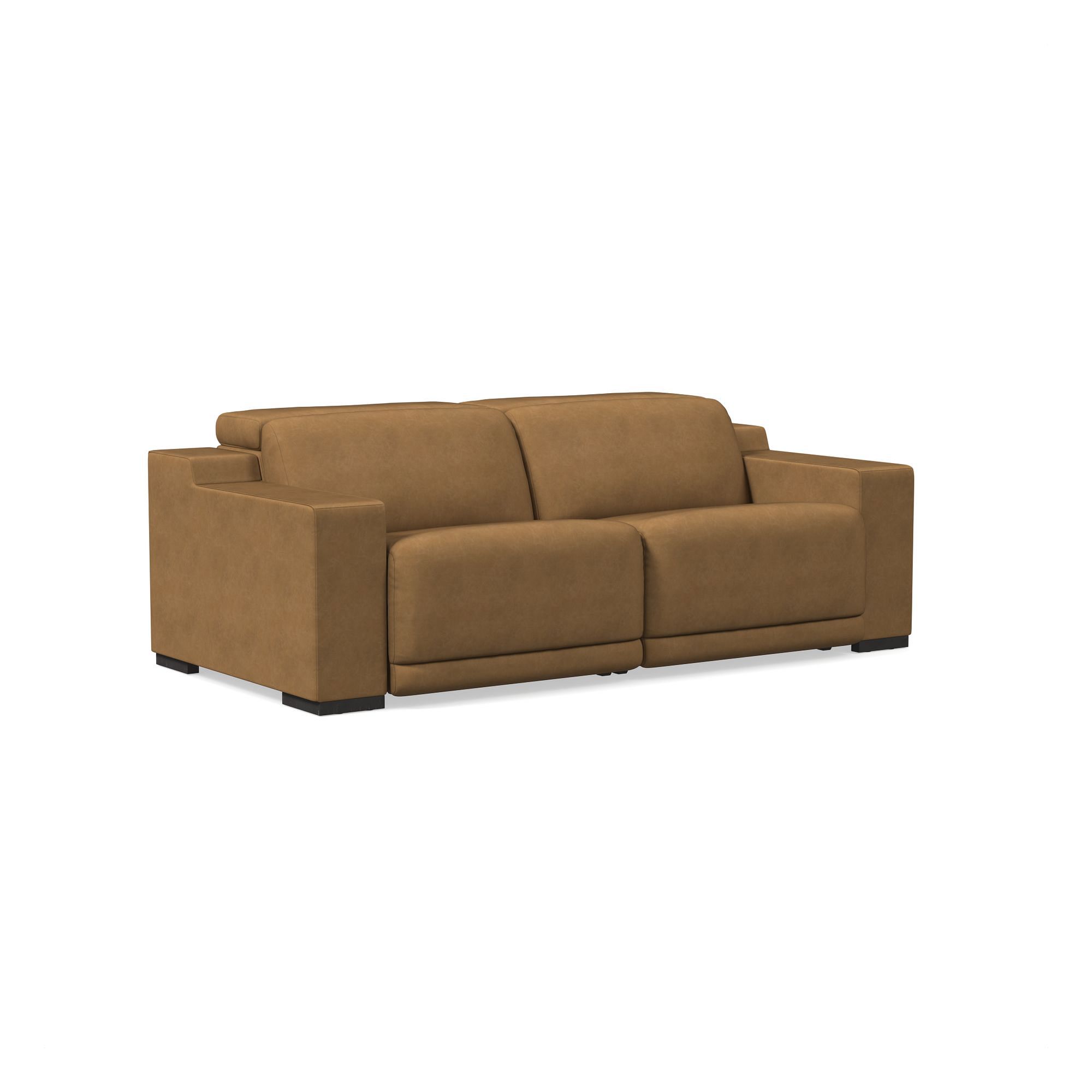 Dalton Motion Reclining Leather Sofa (86"–120") | West Elm