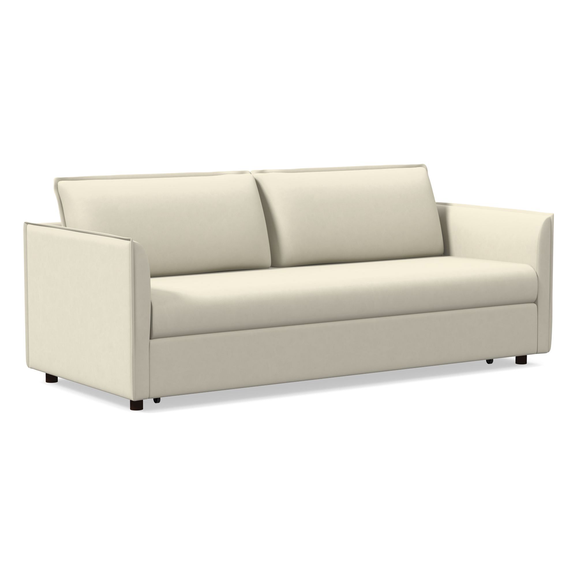 Whitman Leather Trundle Sofa (82") | West Elm