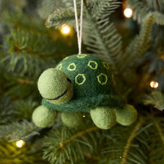 Felt Turtle Ornament West Elm