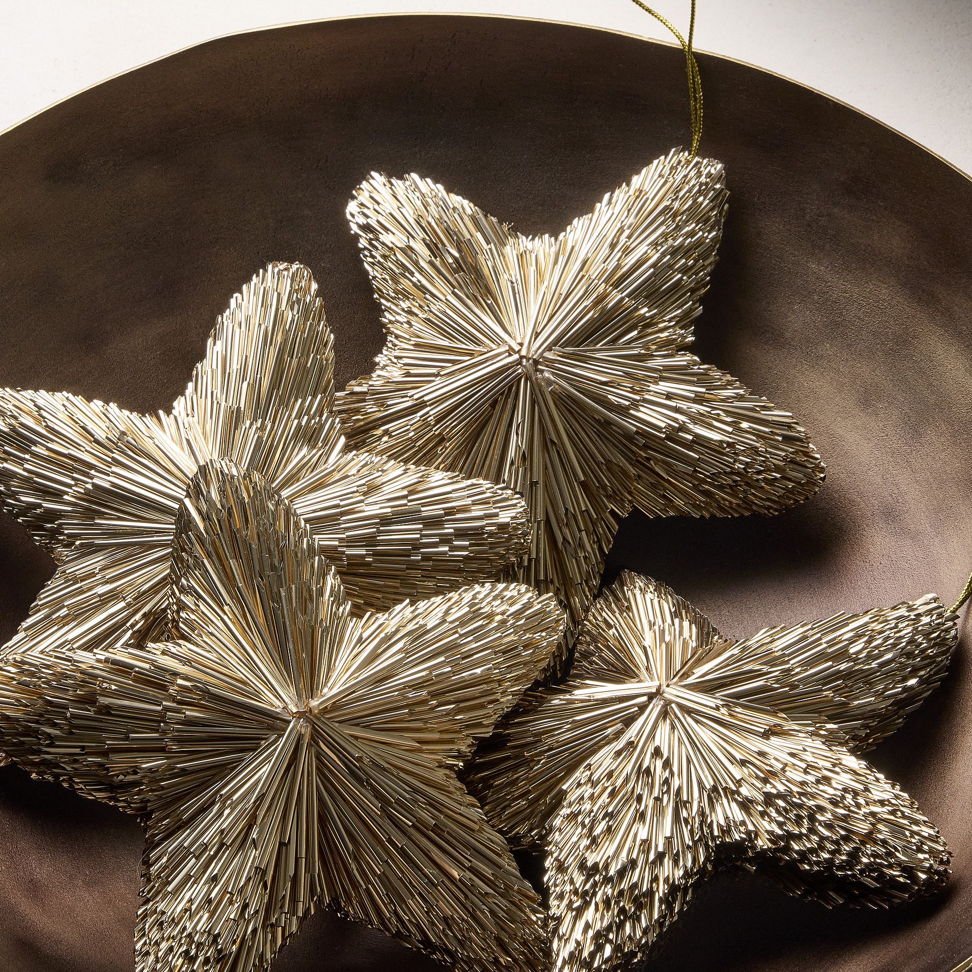 Mylar Star Ornaments (Set of 4) | West Elm