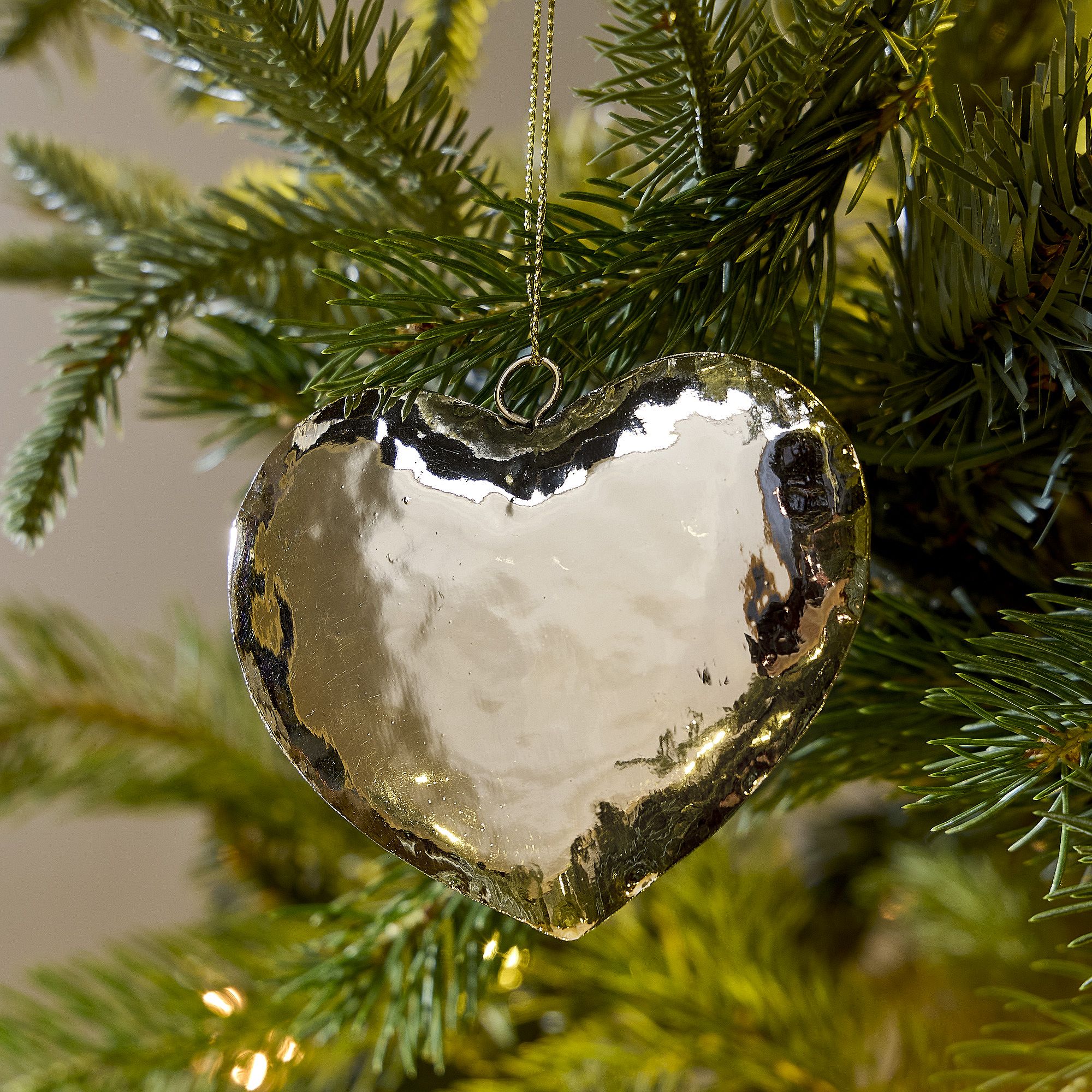 Brass Heart Ornament | West Elm