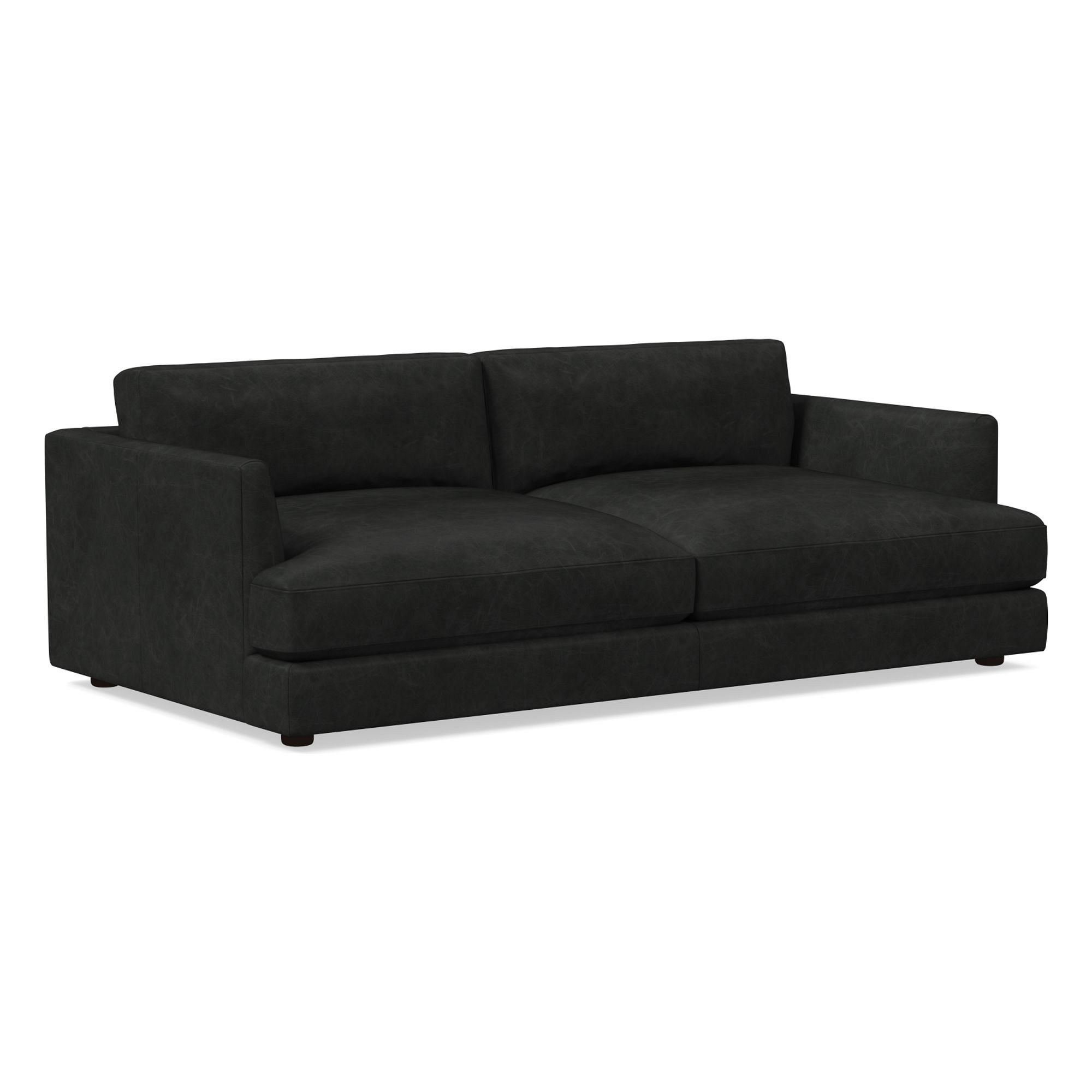 Haven Leather Sofa (60"–108") | West Elm