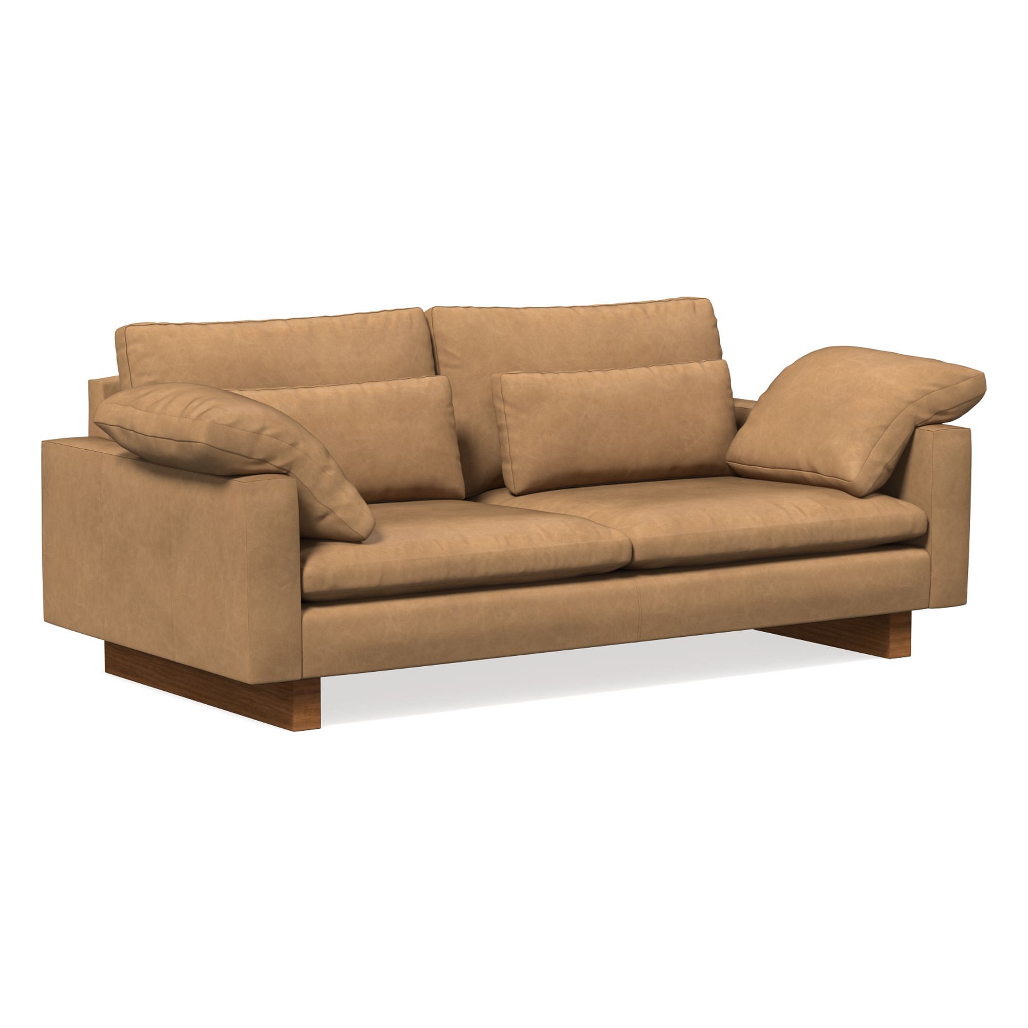 Harmony Leather Sofa (82") | West Elm