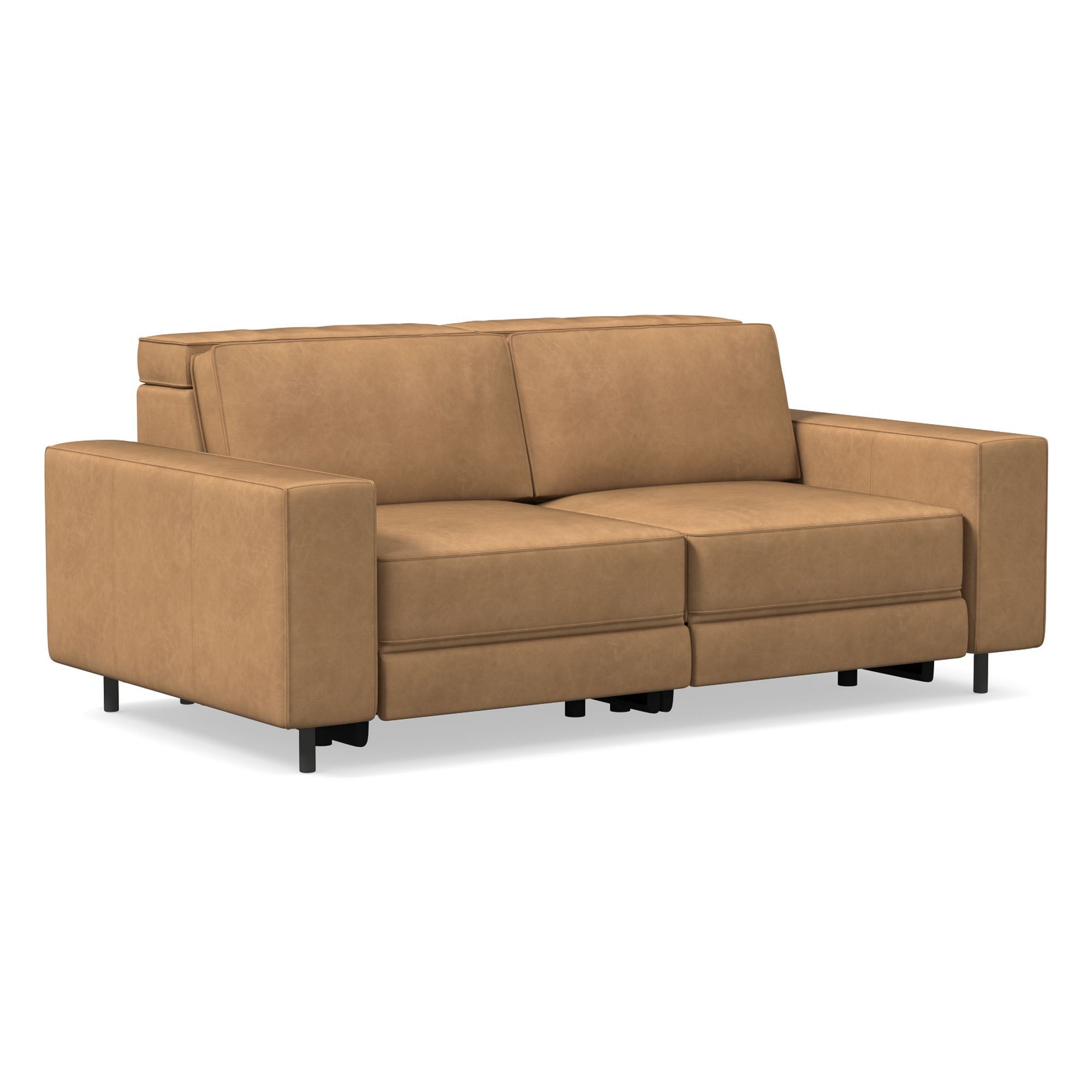 Axel Motion Reclining Leather Sofa (78") | West Elm