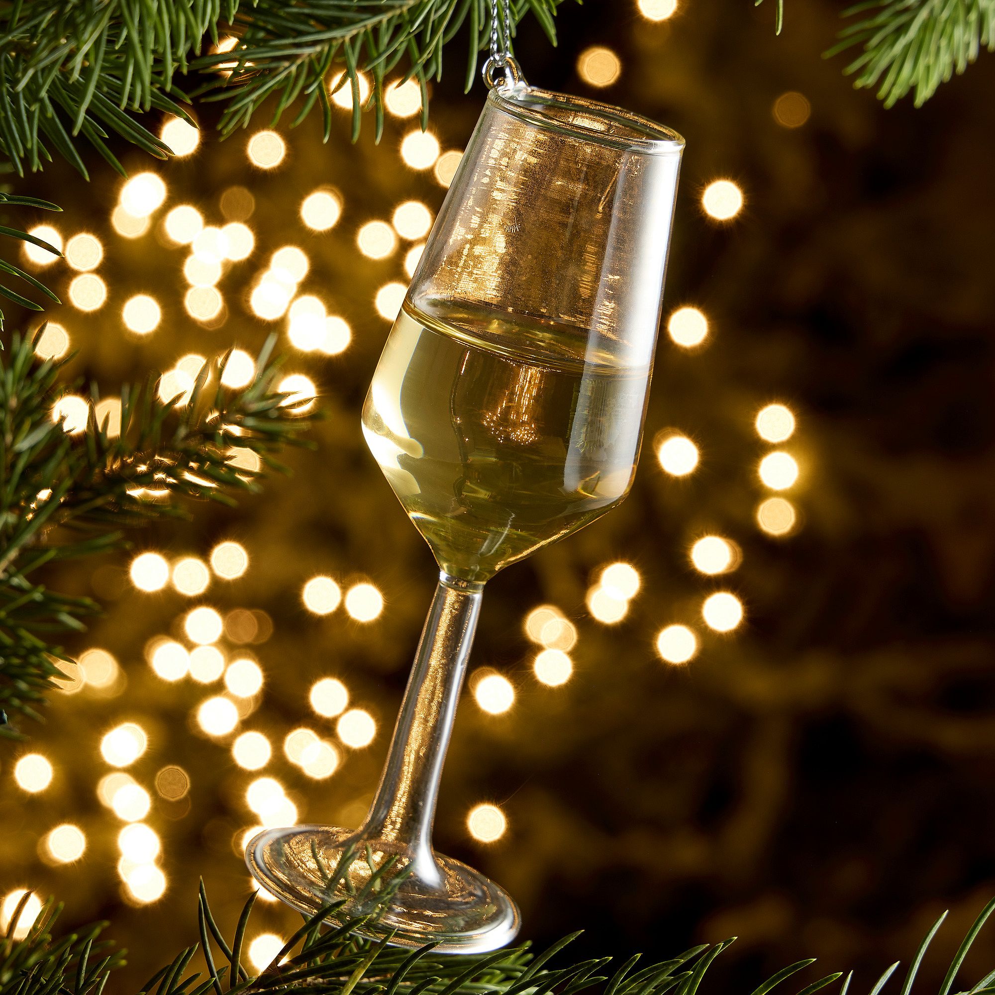Alt image 1 for Champagne Glass Ornament