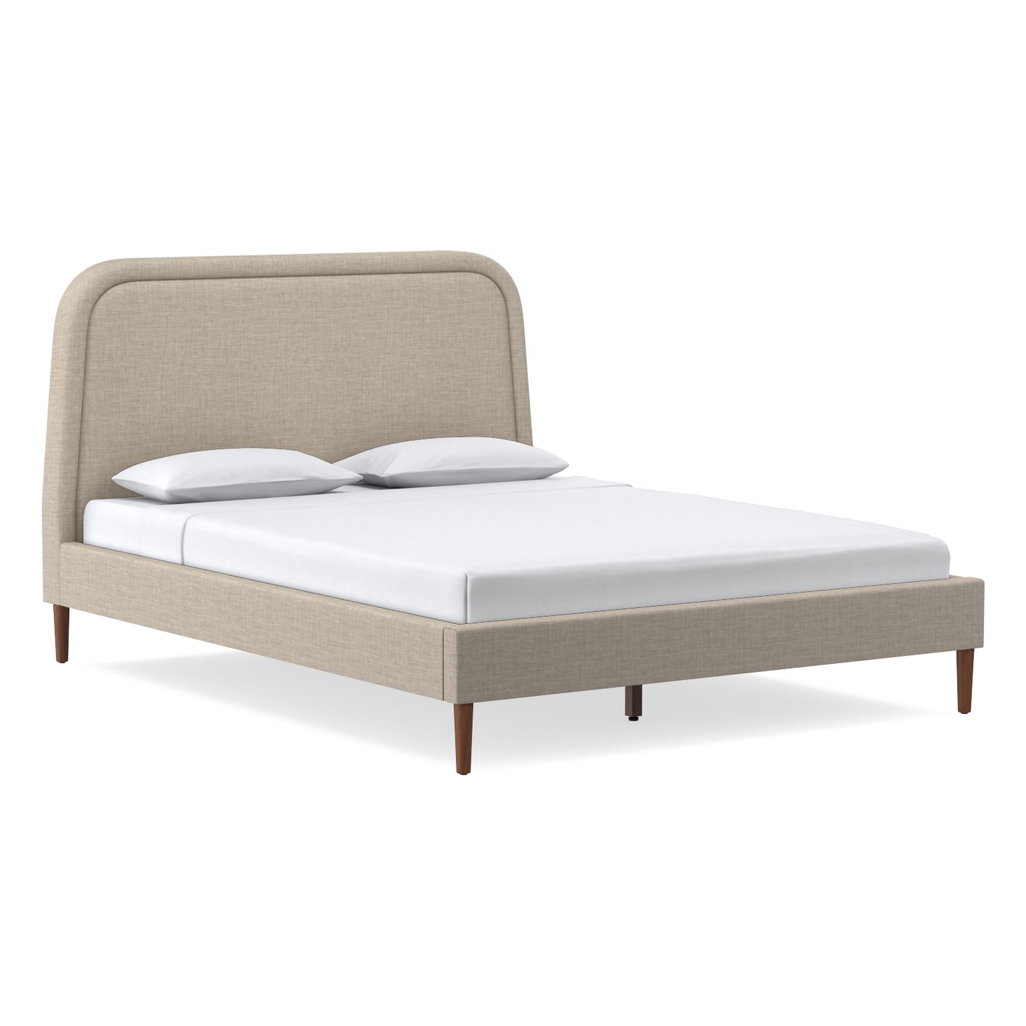 Camilla Bed - Wood Legs | West Elm