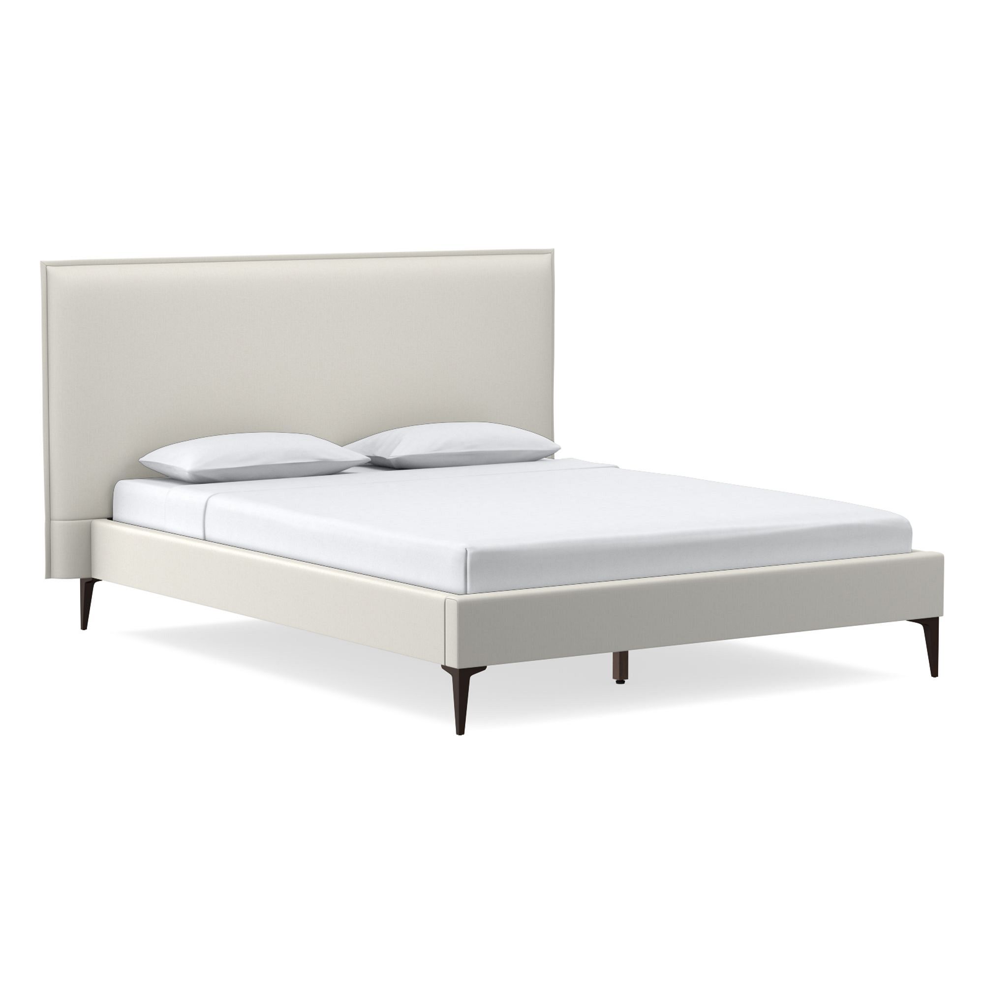 Freya Flange Low Profile Bed | West Elm