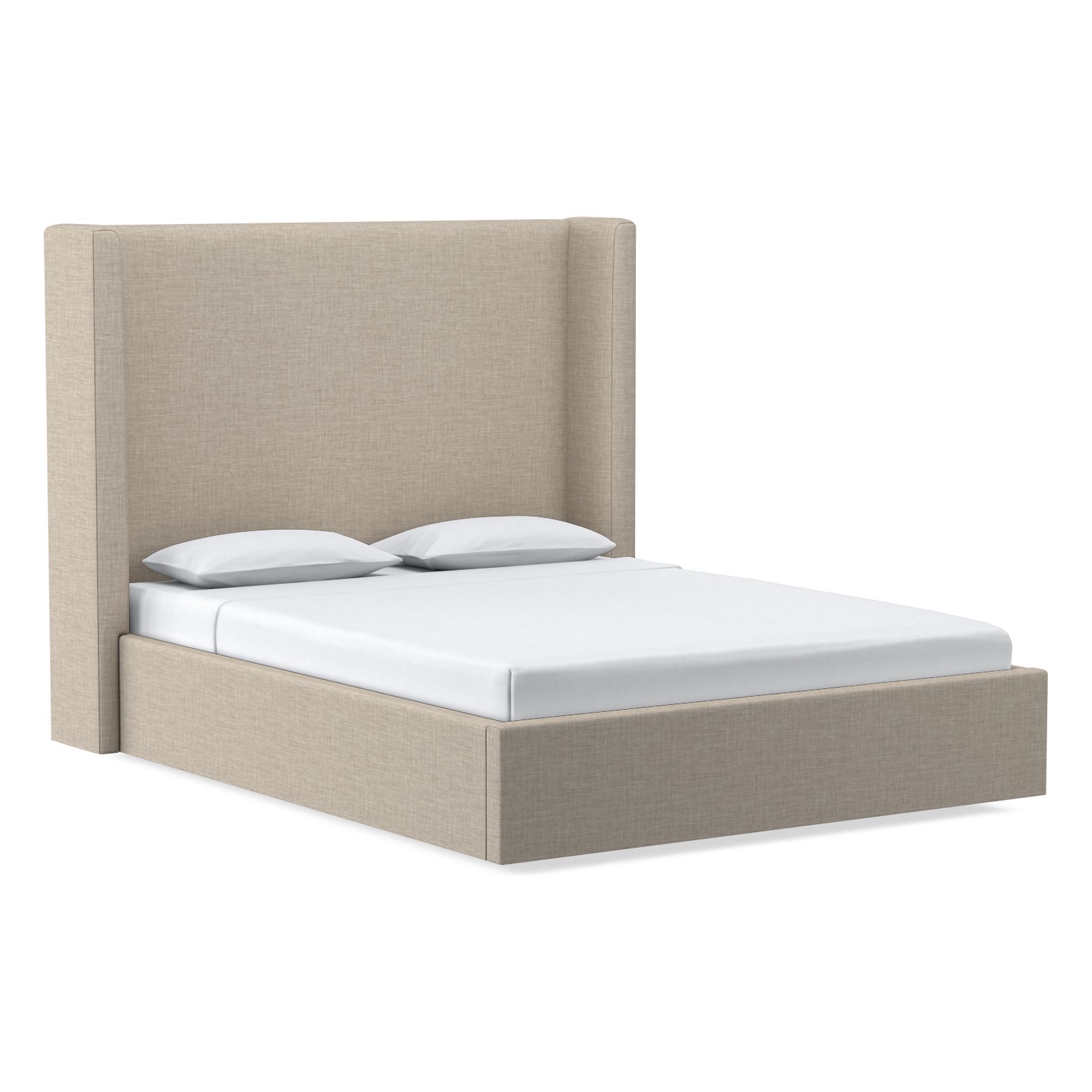 Shelter Low Profile Bed | West Elm