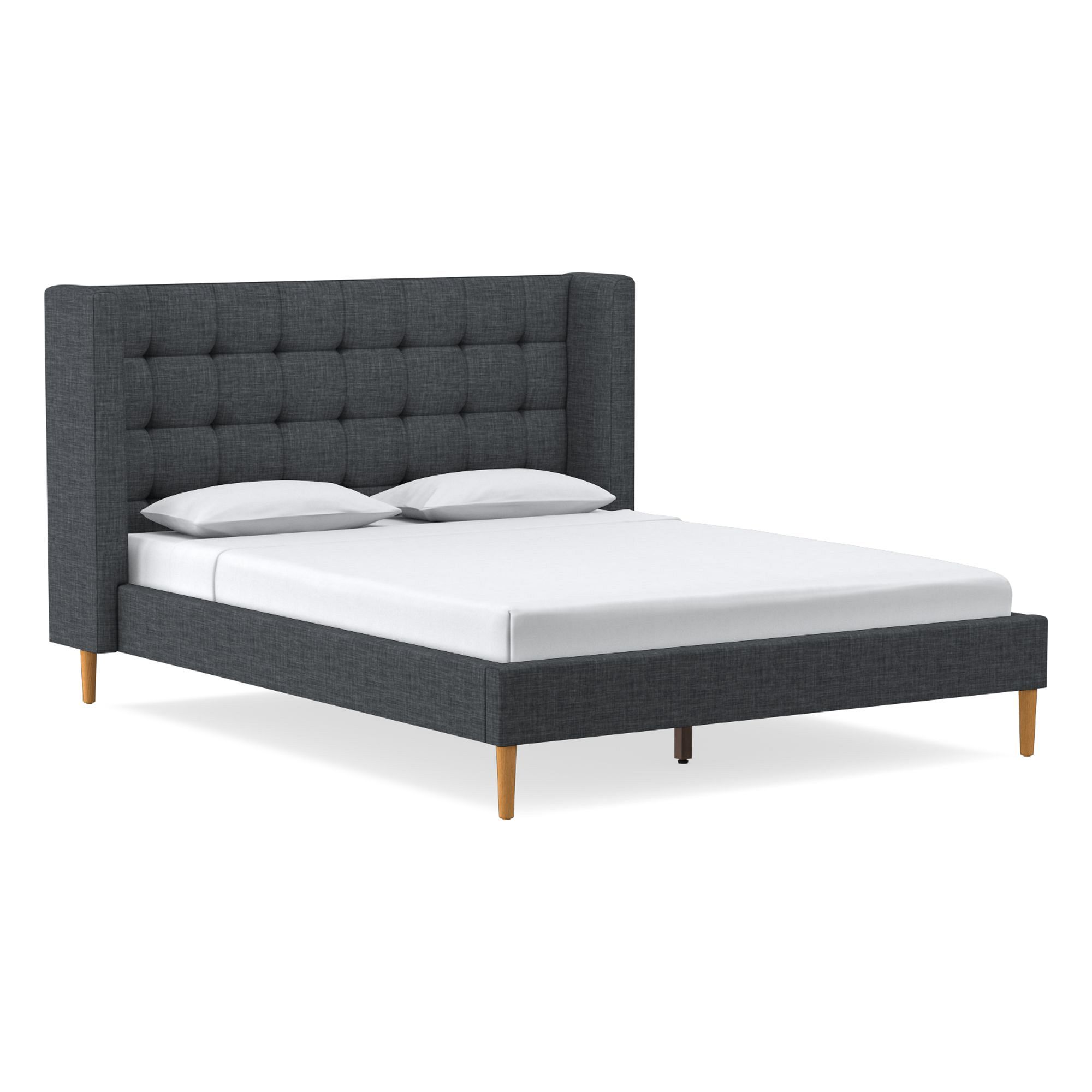 Shelter Bed - Wood Legs | West Elm