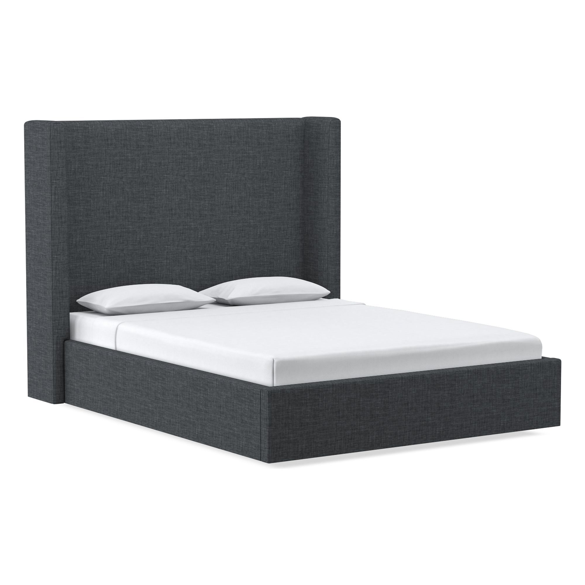 Shelter Low Profile Bed | West Elm