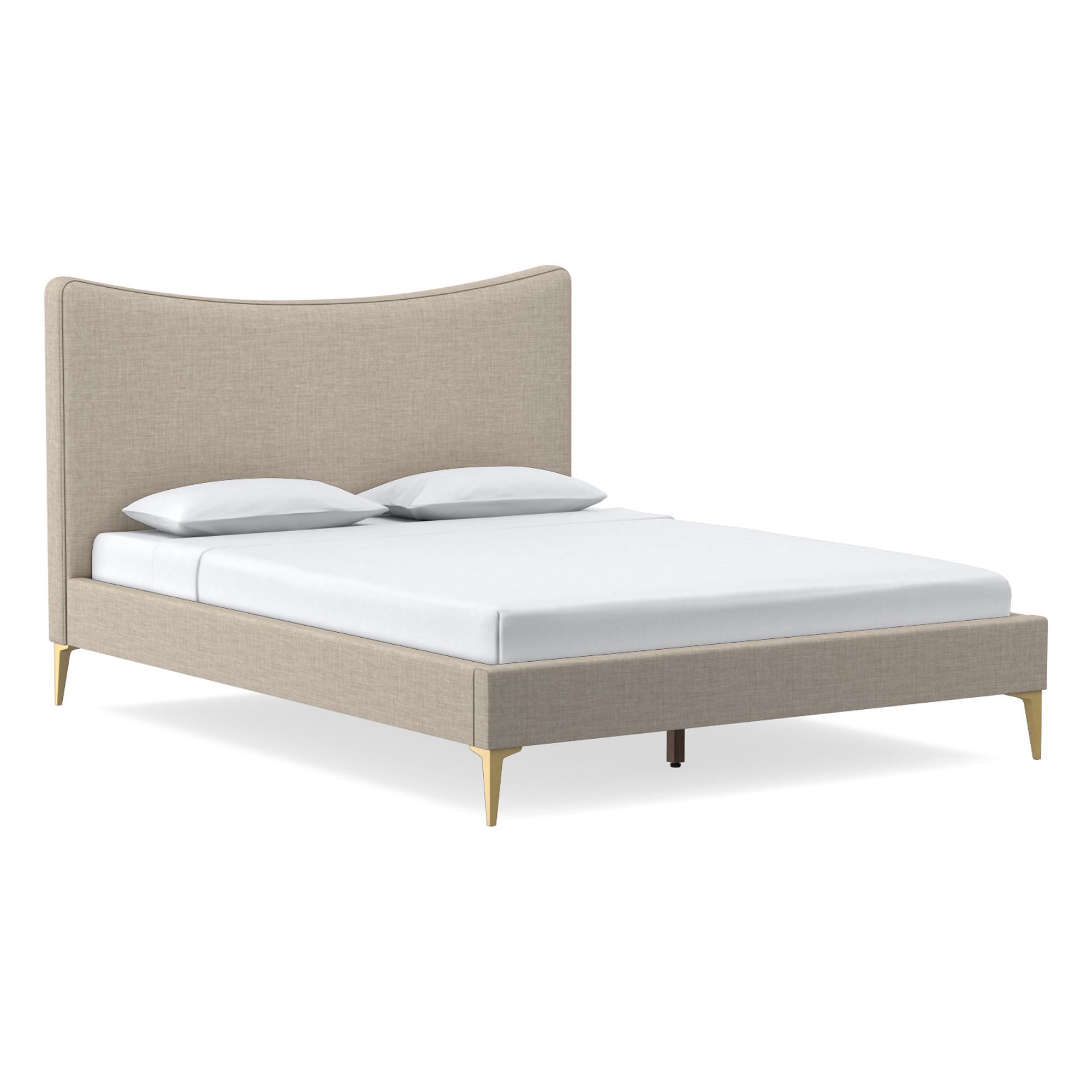 Myla Bed - Metal Legs | West Elm