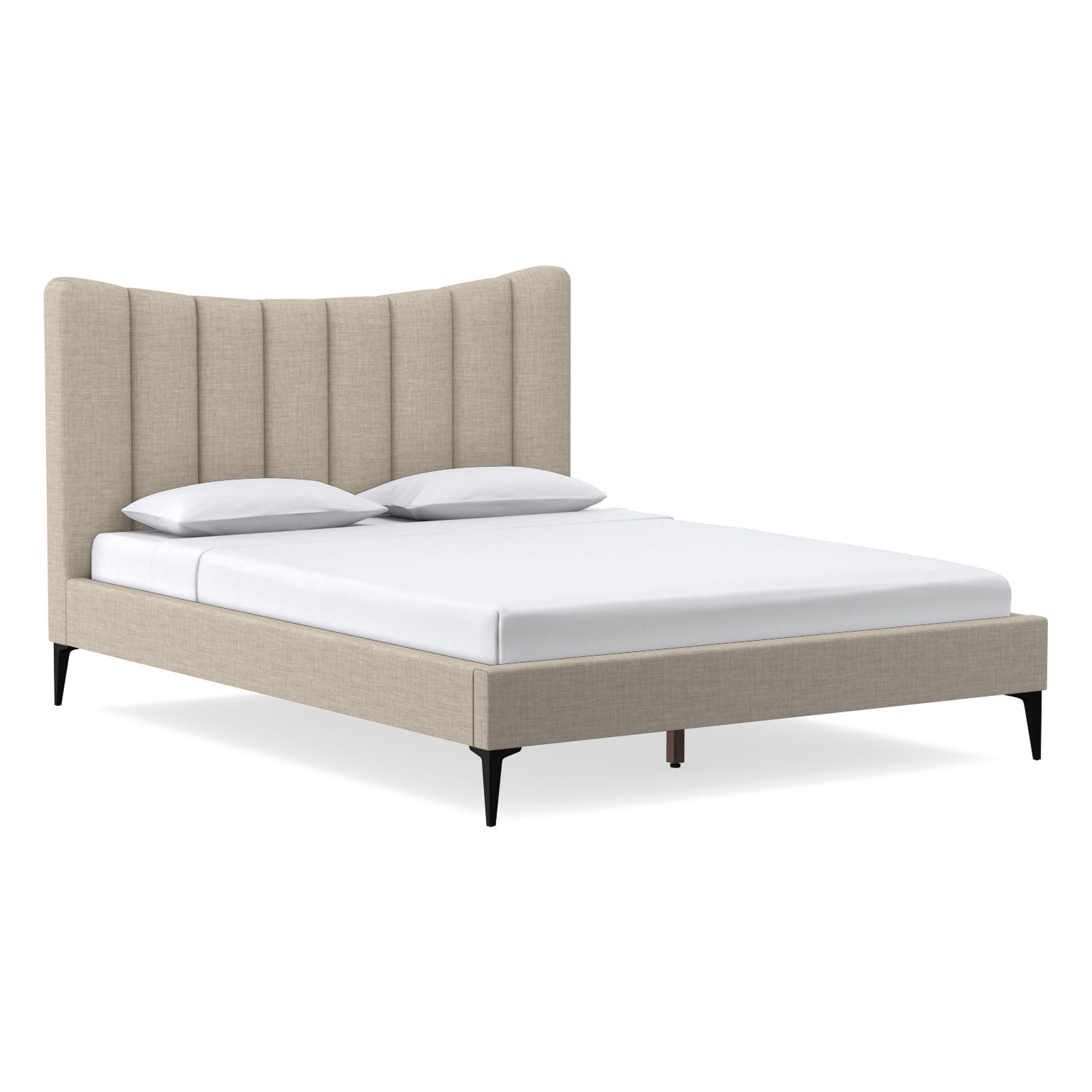 Myla Bed - Metal Legs | West Elm