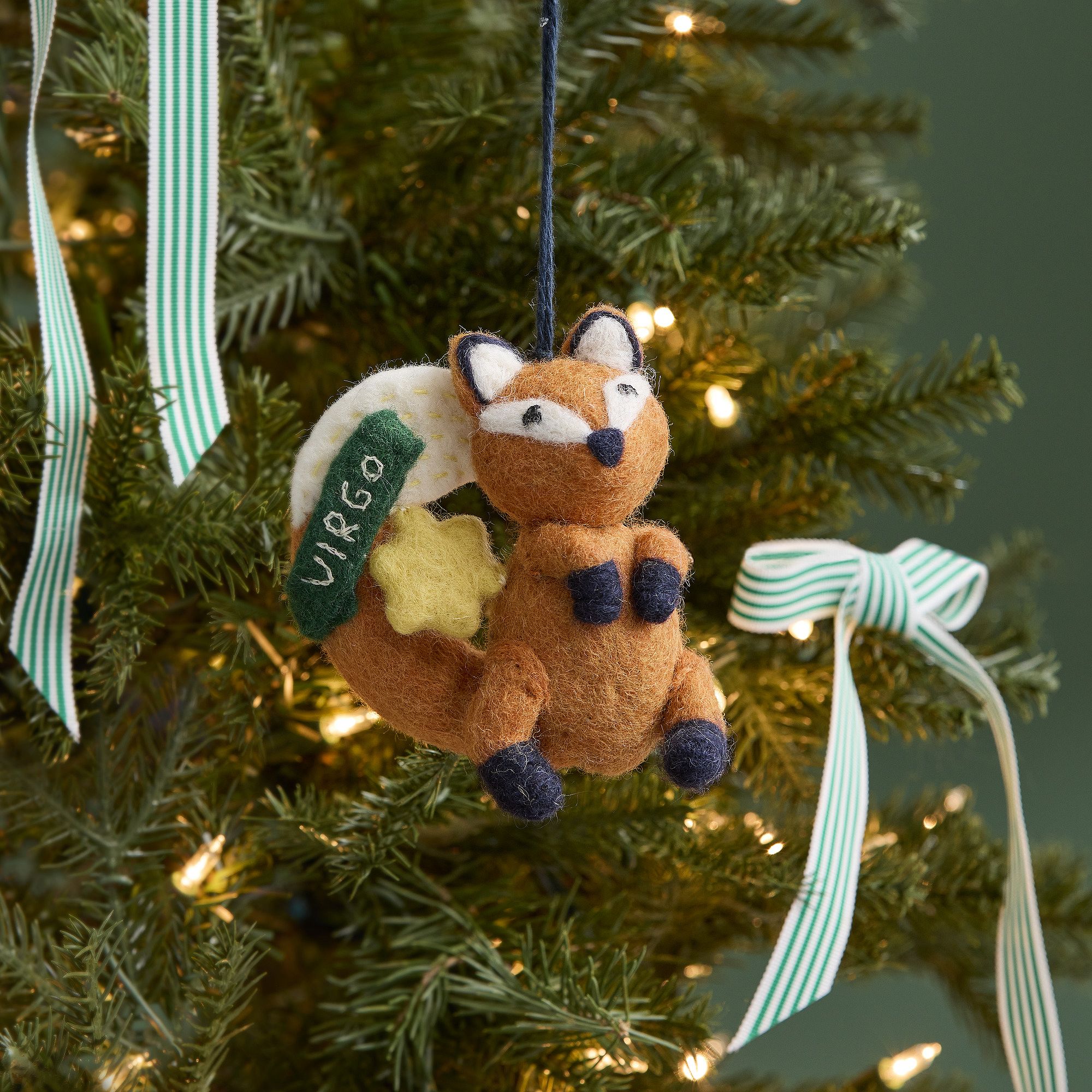 Felt Zodiac Animal Ornaments | West Elm