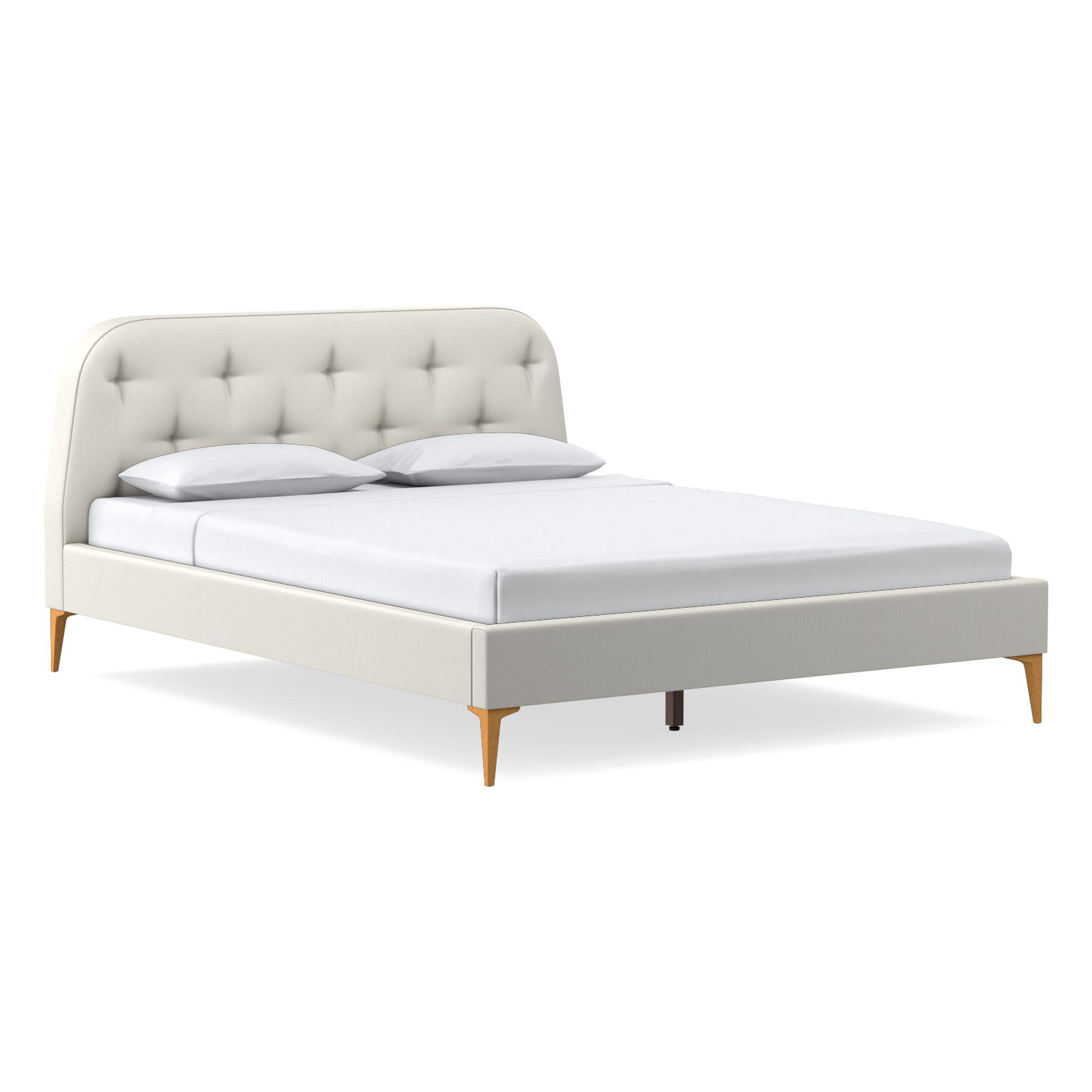 Camilla Bed - Wood Legs | West Elm