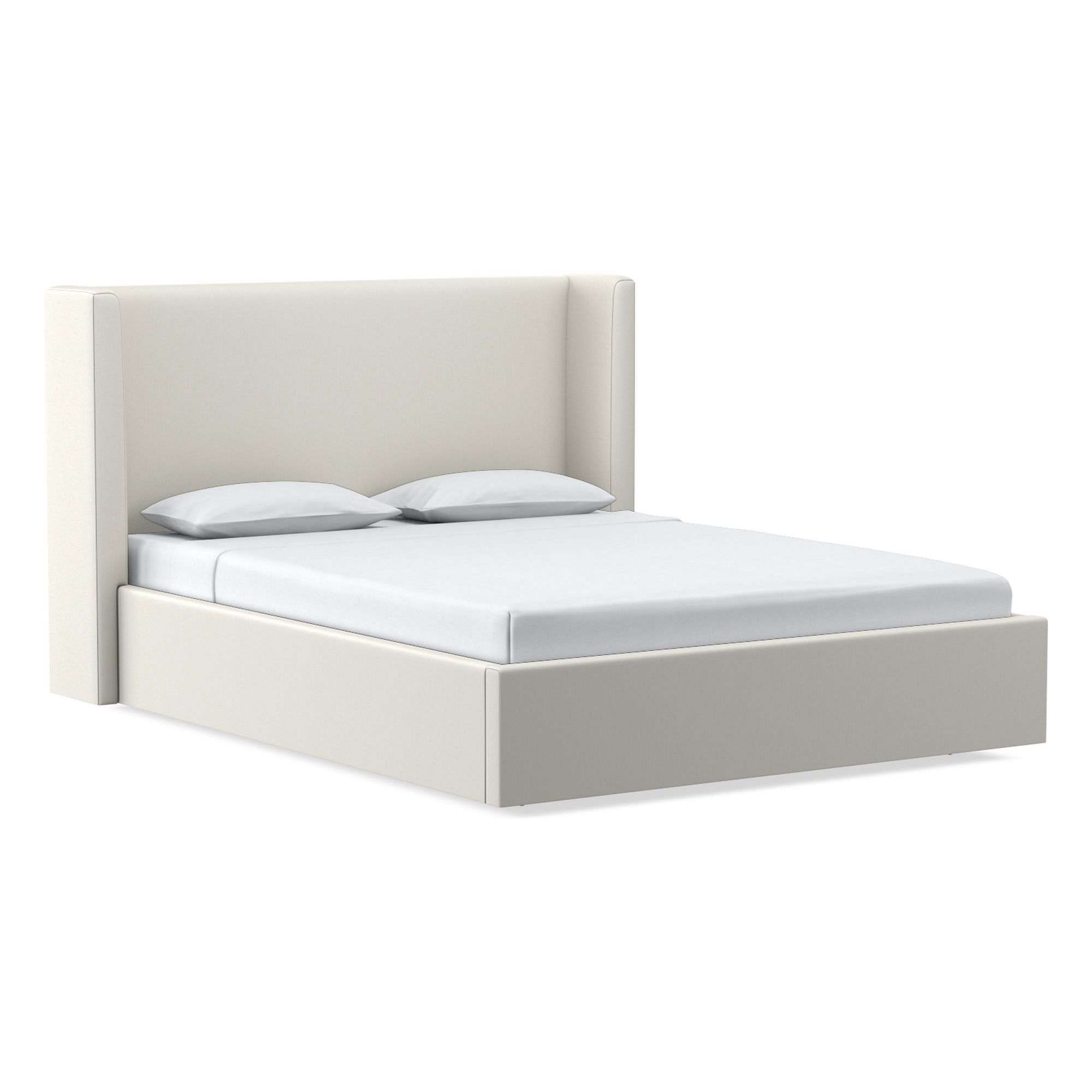 Shelter Low Profile Bed | West Elm