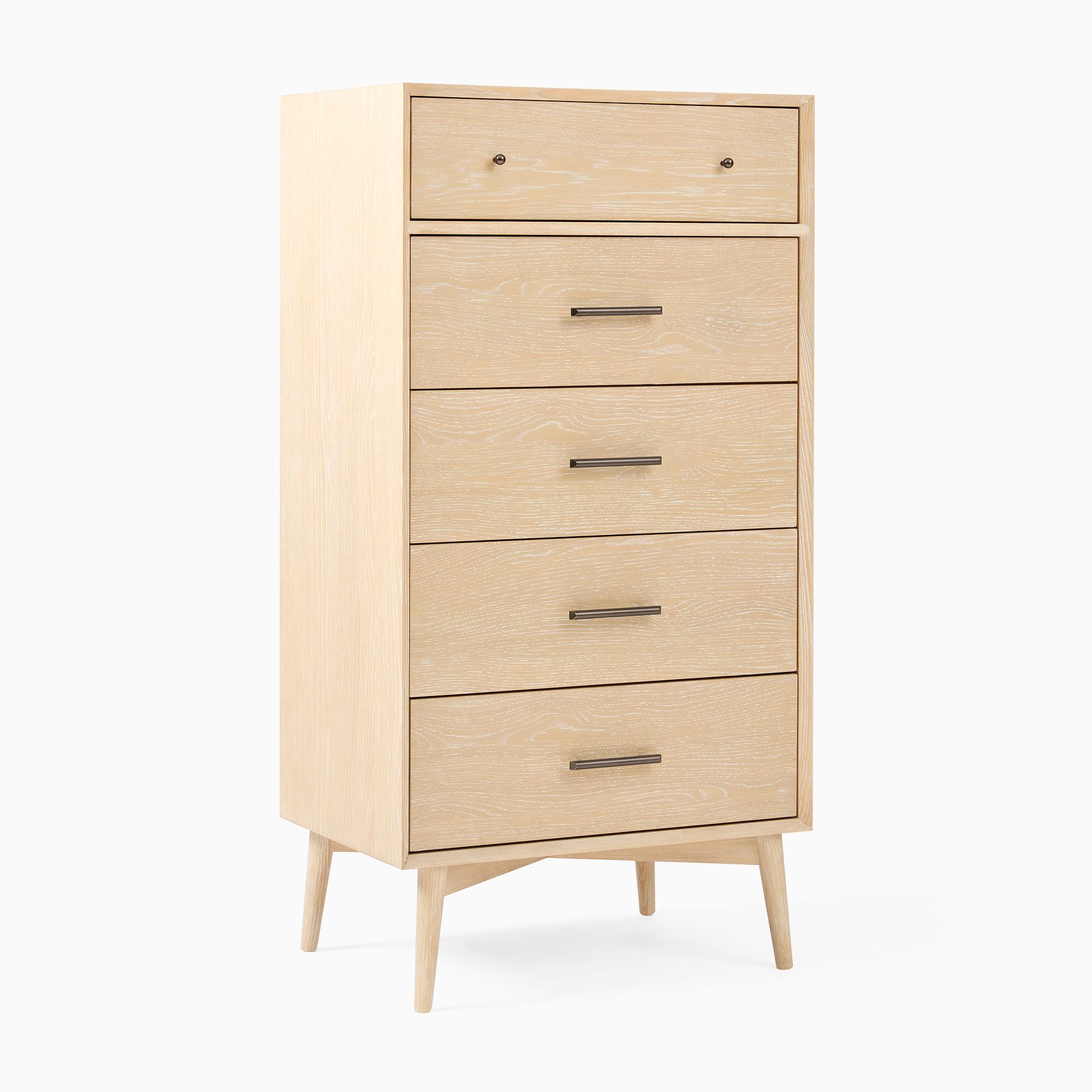 Mid-Century 5-Drawer Dresser (27") | West Elm