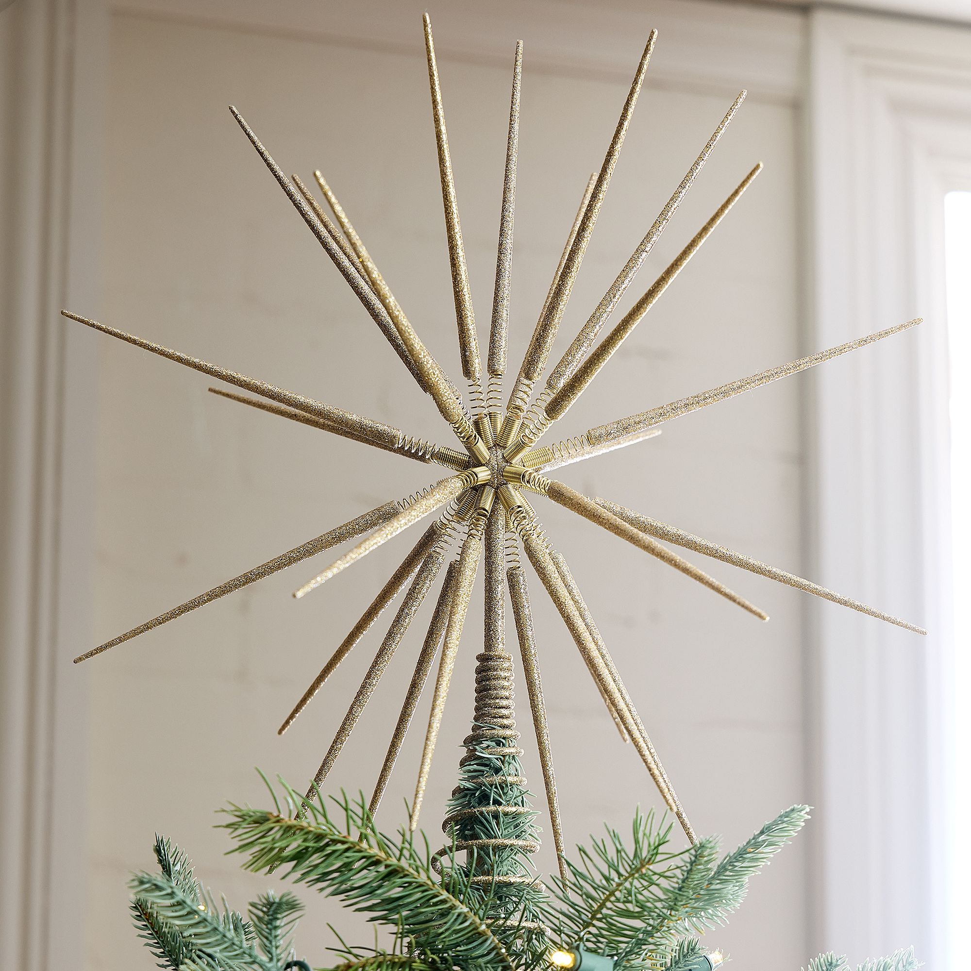 Starburst Metal Tree Topper | West Elm