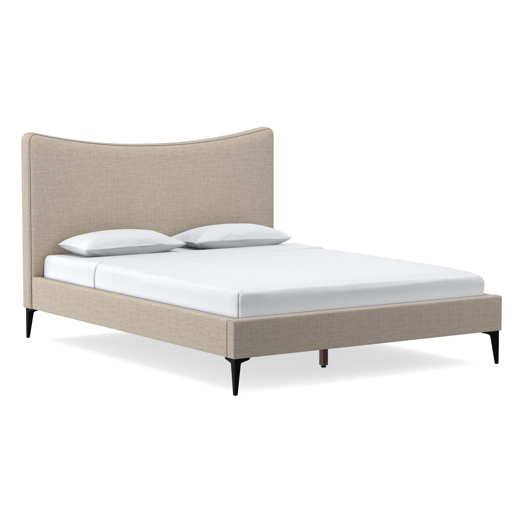 Myla Bed - Metal Legs | West Elm