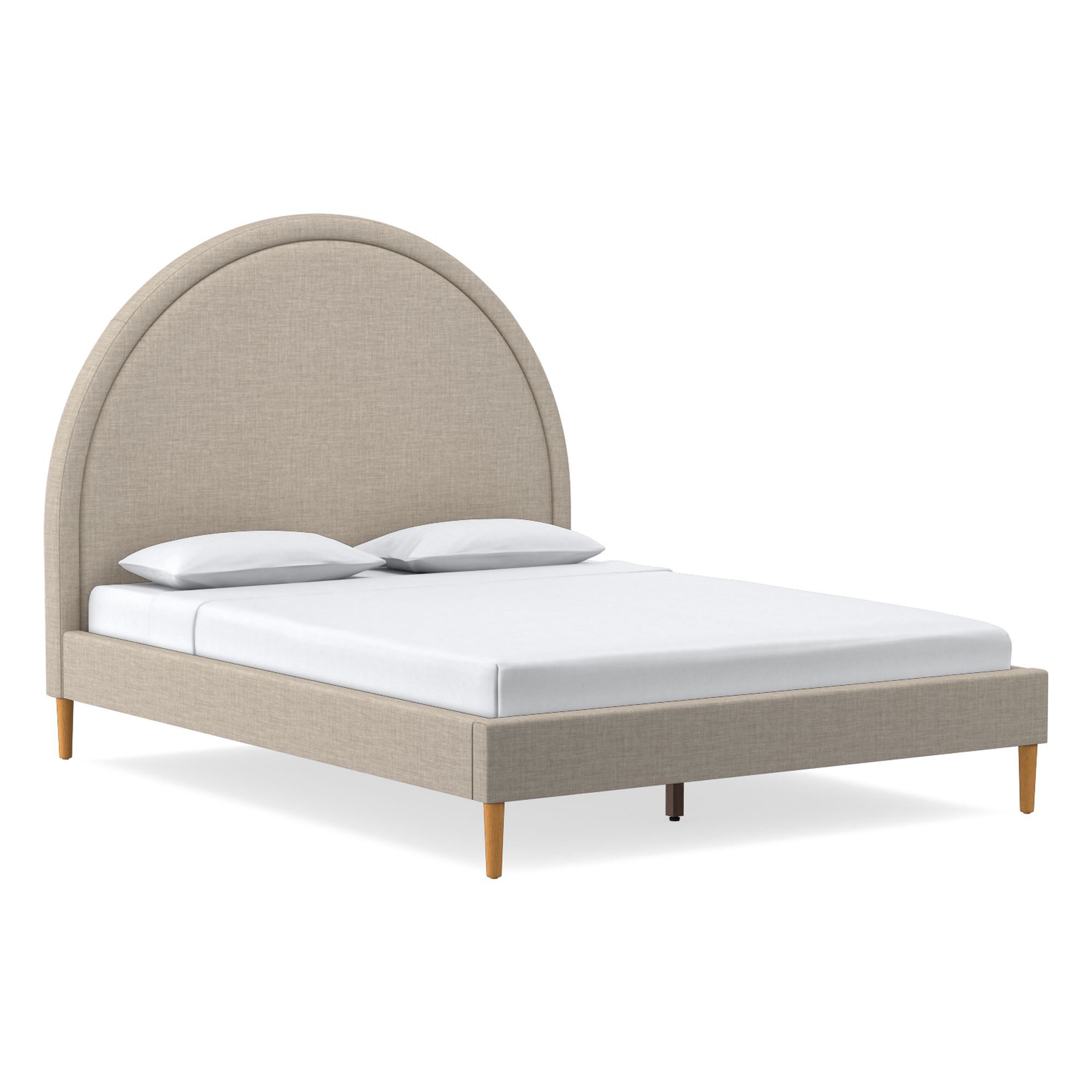 Lucilla Bed - Wood Legs | West Elm