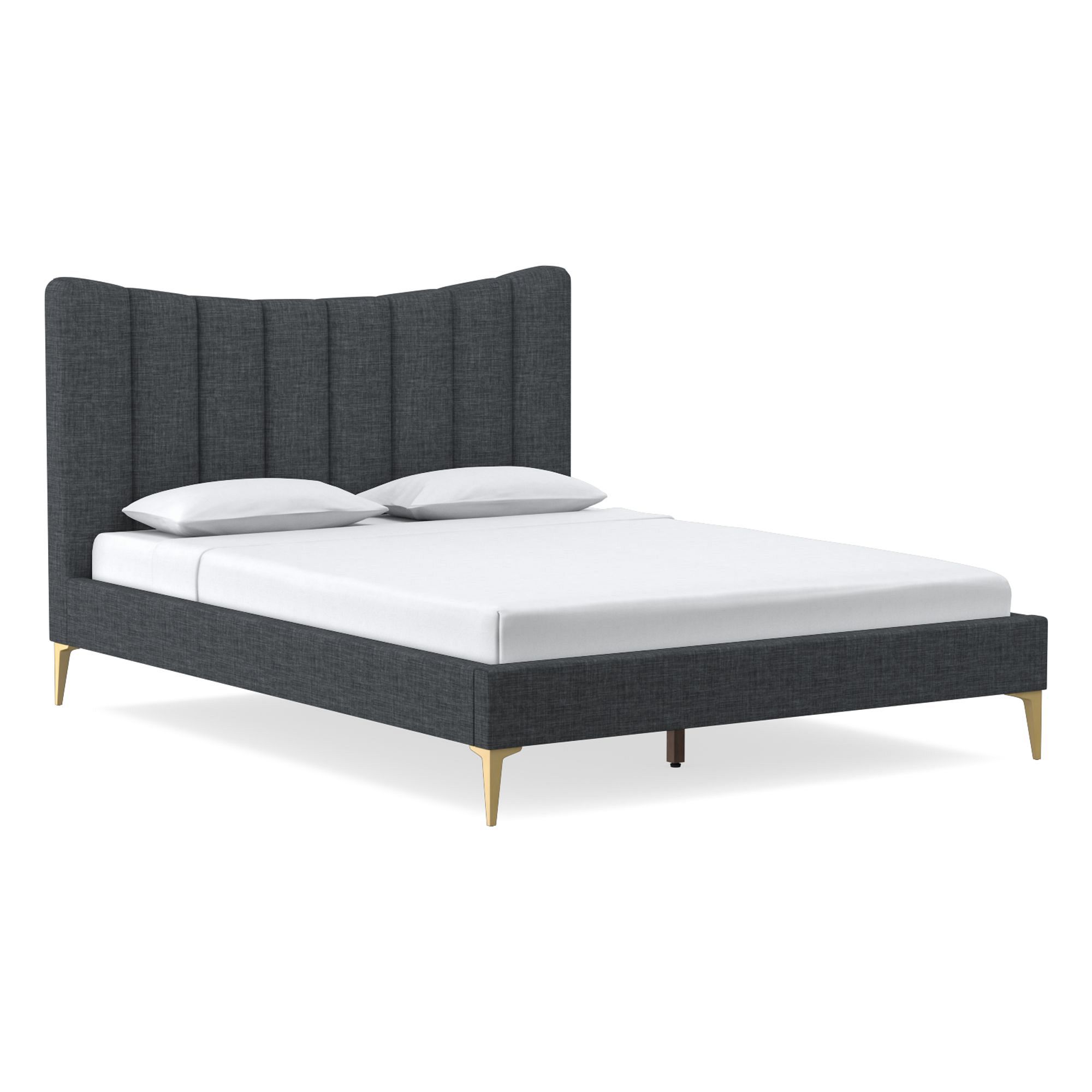 Myla Bed - Metal Legs | West Elm