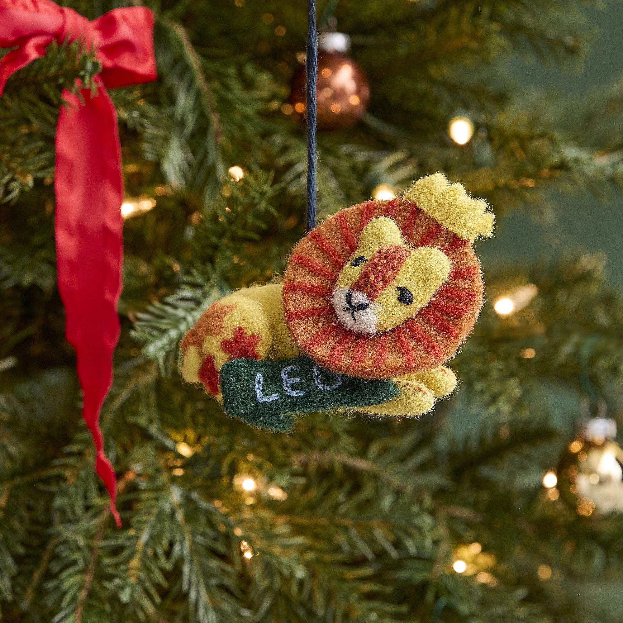 Felt Zodiac Animal Ornaments | West Elm