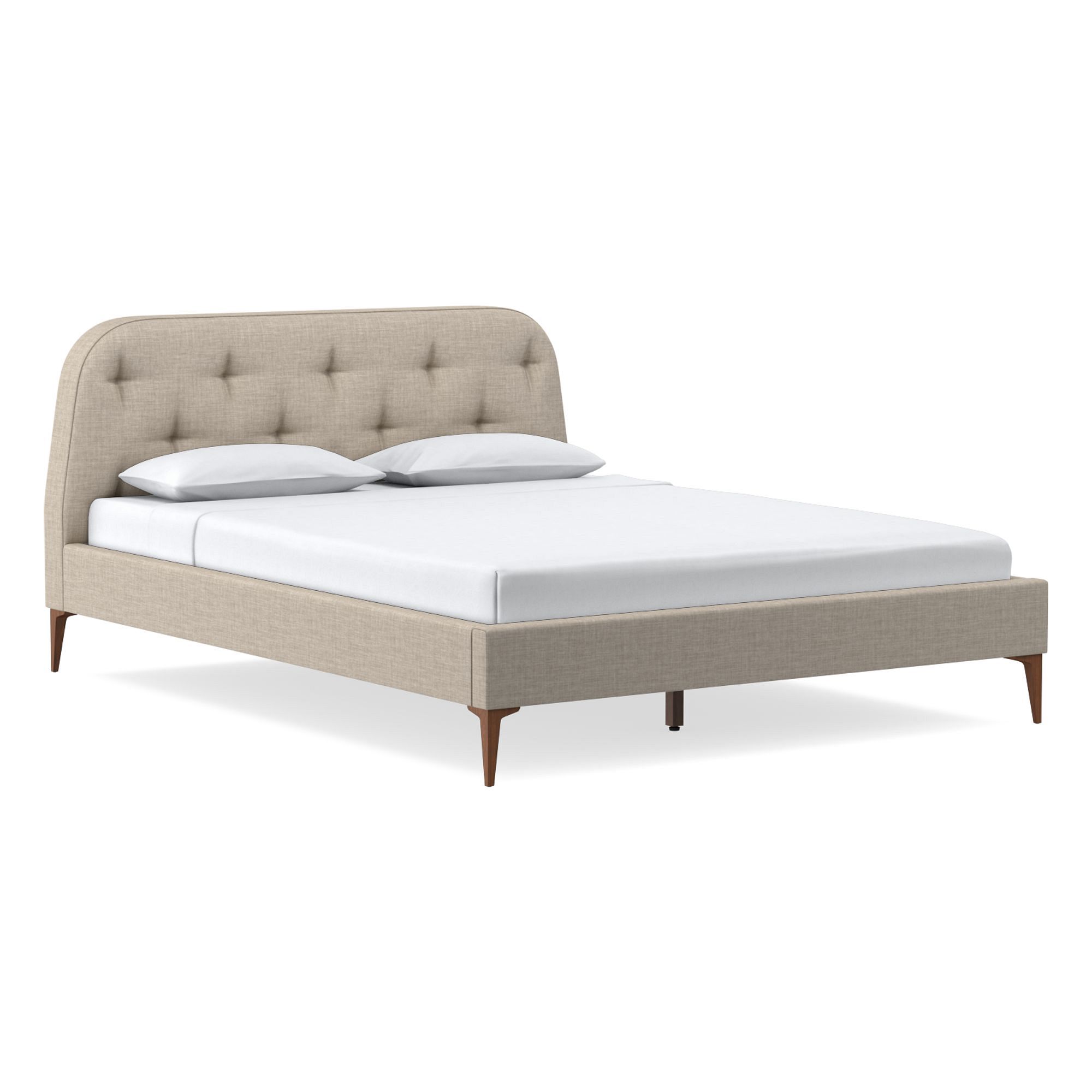 Camilla Bed - Wood Legs | West Elm