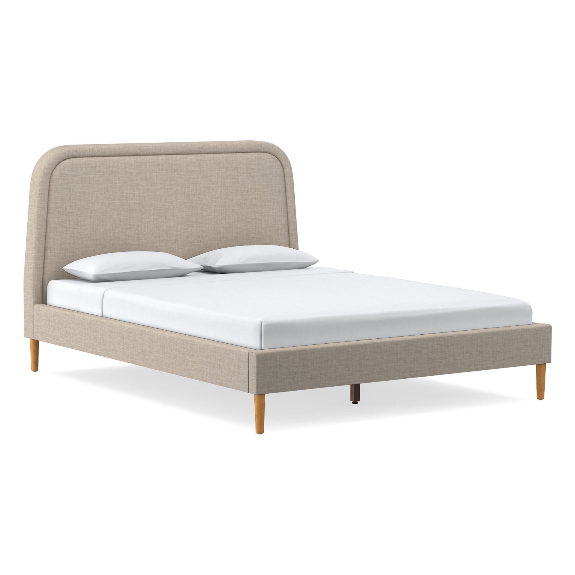 Camilla Bed - Wood Legs | West Elm