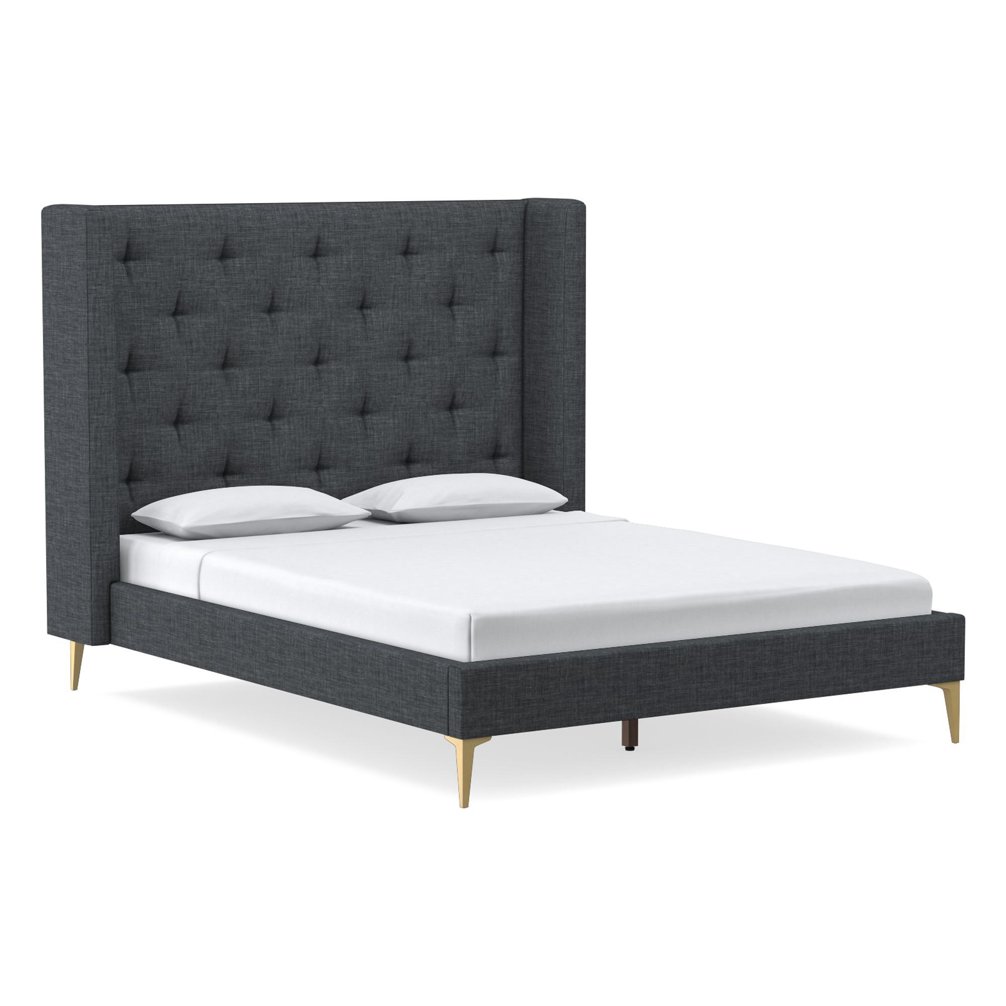 Shelter Bed - Metal Legs | West Elm