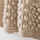 Chunky Bauble Knit Throw