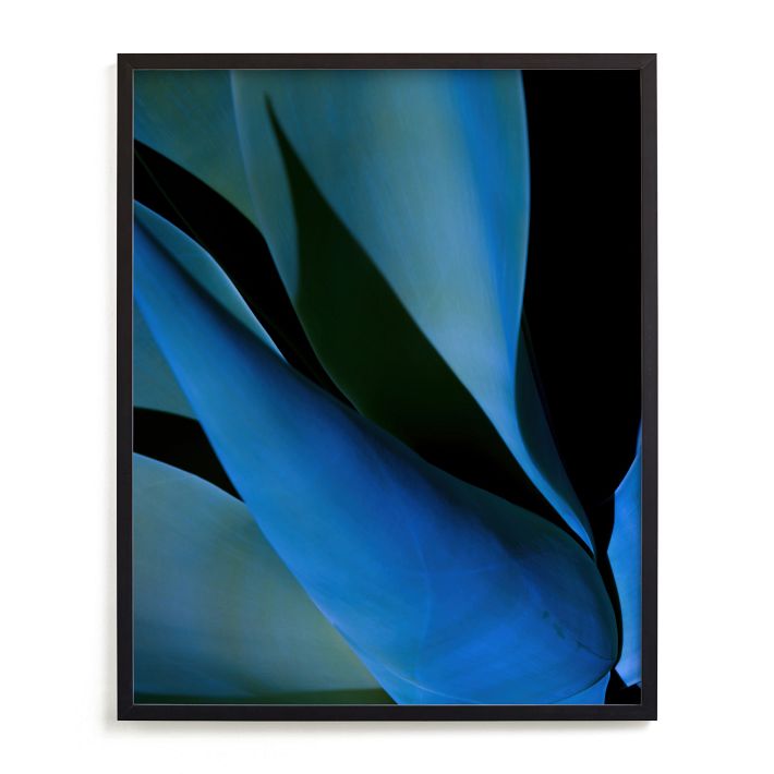 Electric Blues Framed Wall Art by Minted for West Elm West Elm