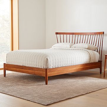 West elm spindle bed discount