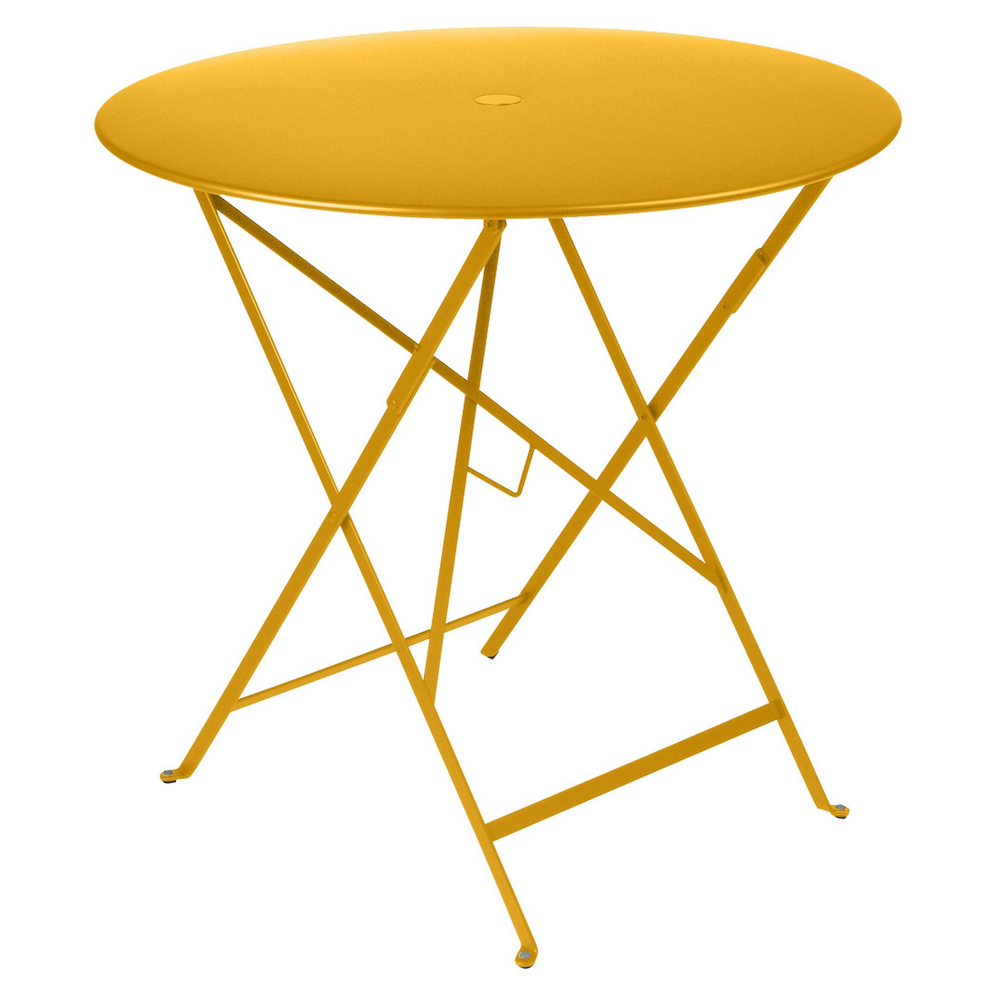 Fermob Metal Outdoor Round Bistro Table (24" – 38") | West Elm