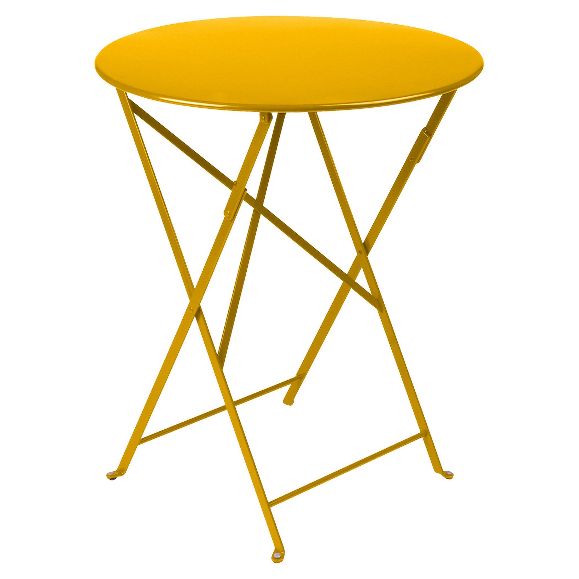 Fermob Metal Outdoor Round Bistro Table (24" – 38") | West Elm