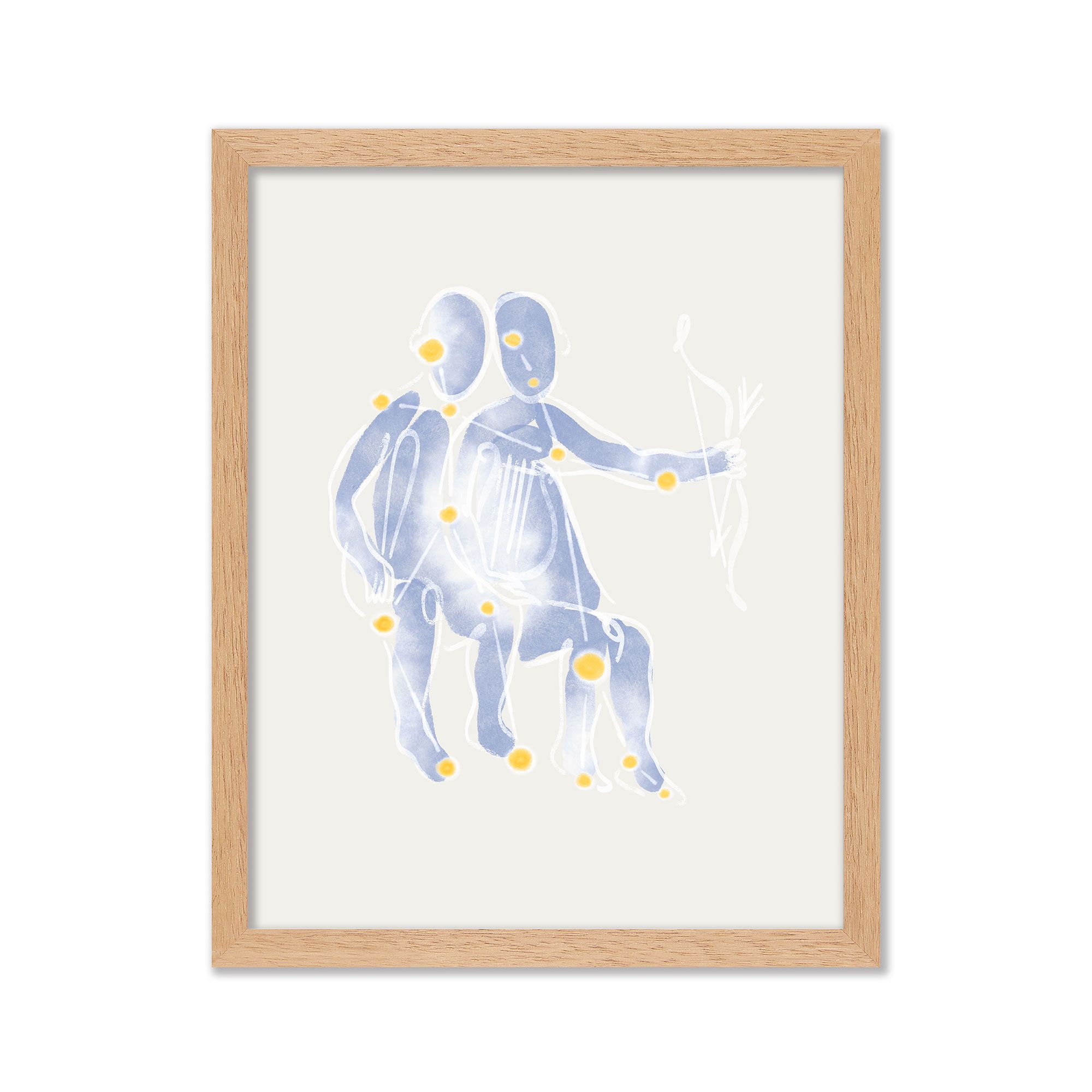 Joseph Altuzarra Zodiac Watercolor Wall Art | West Elm