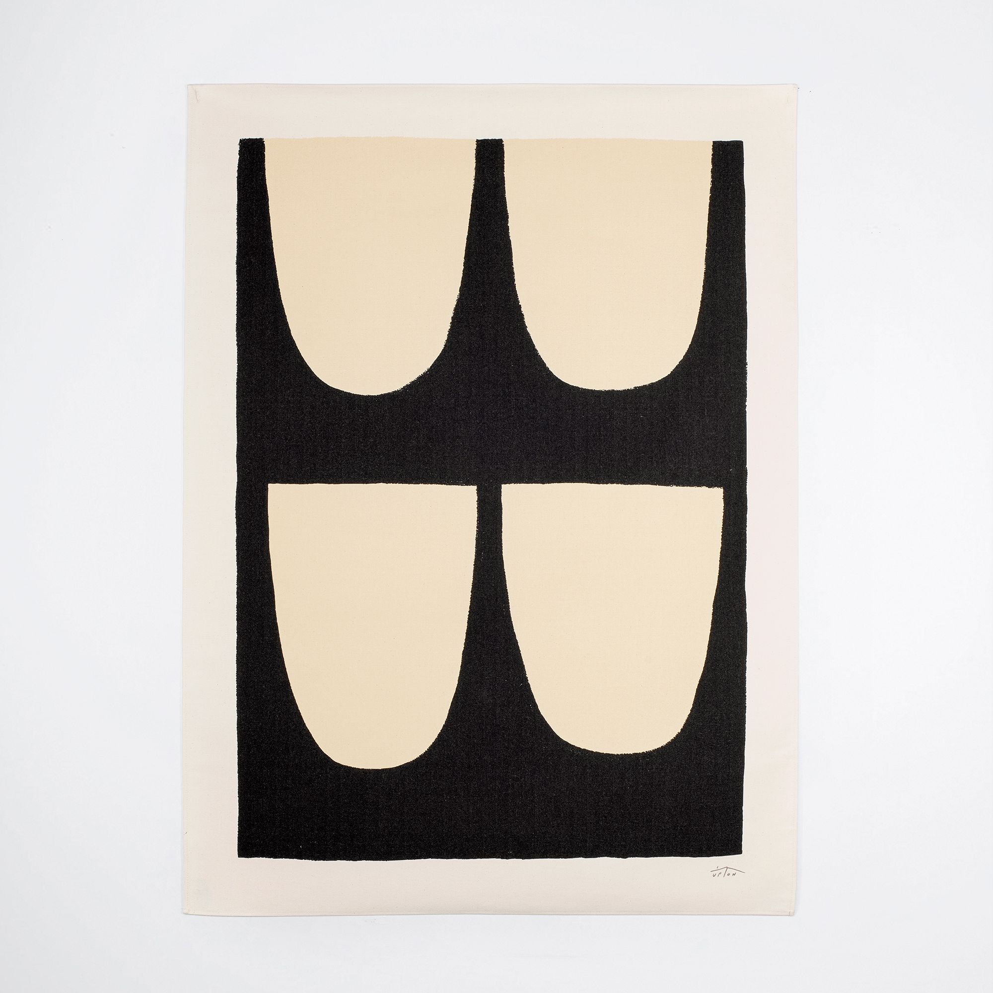 Bastille Black Wall Hanging by Michael Upton | West Elm