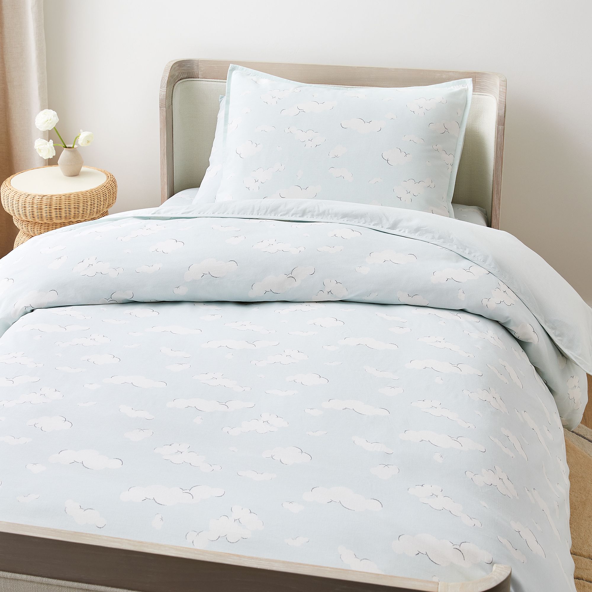 Joseph Altuzarra Soft Clouds Duvet Cover & Shams | West Elm