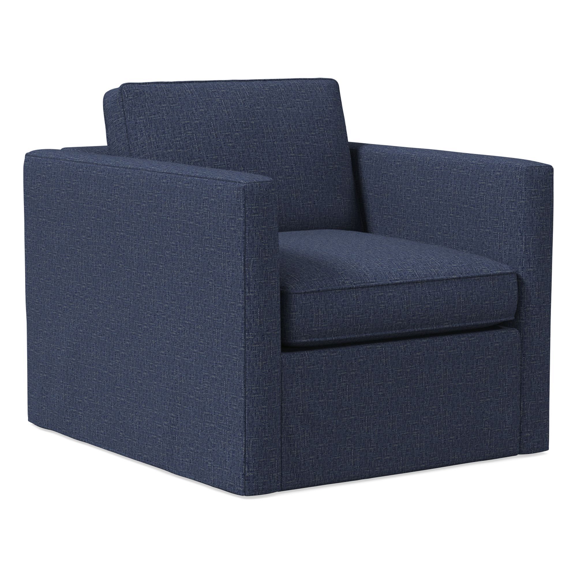 Harris Skirted Slipcover Chair | West Elm