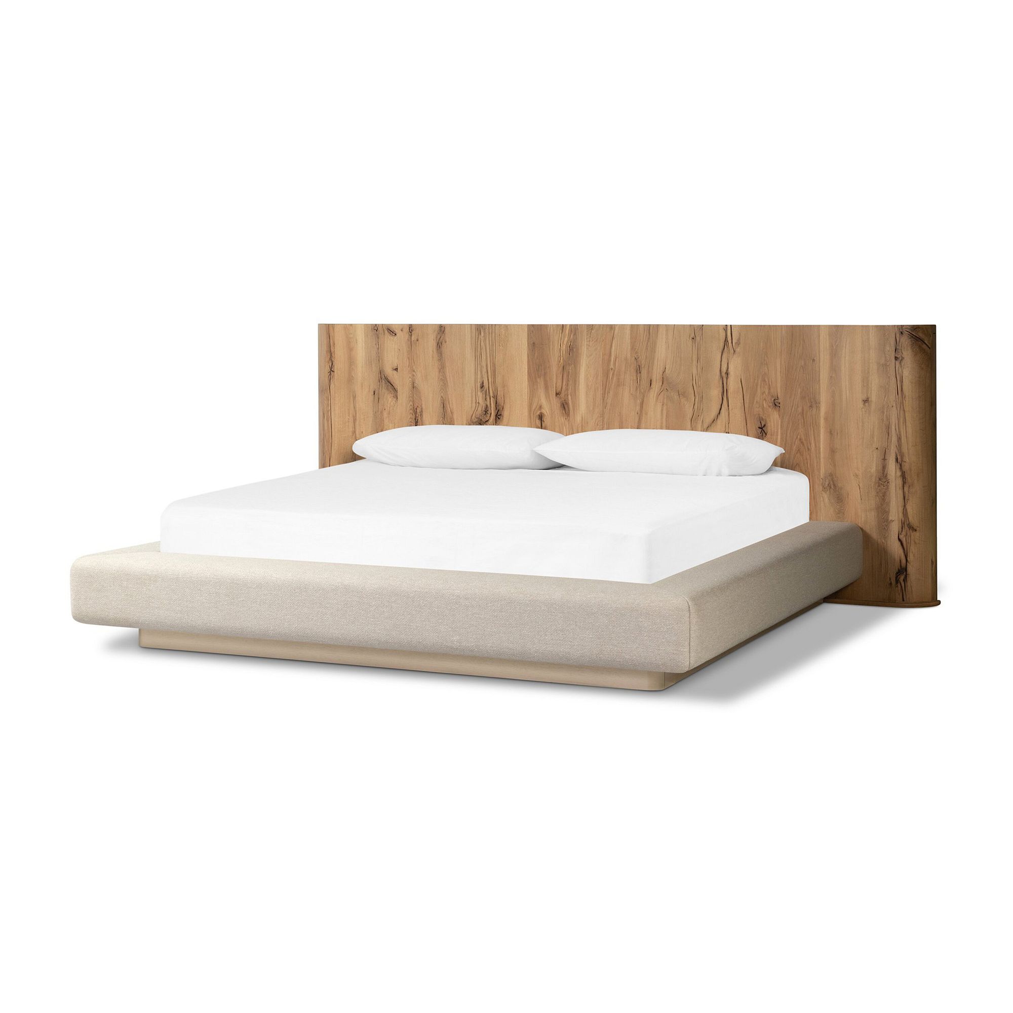 Stephens Reclaimed Solid Oak Bed | West Elm