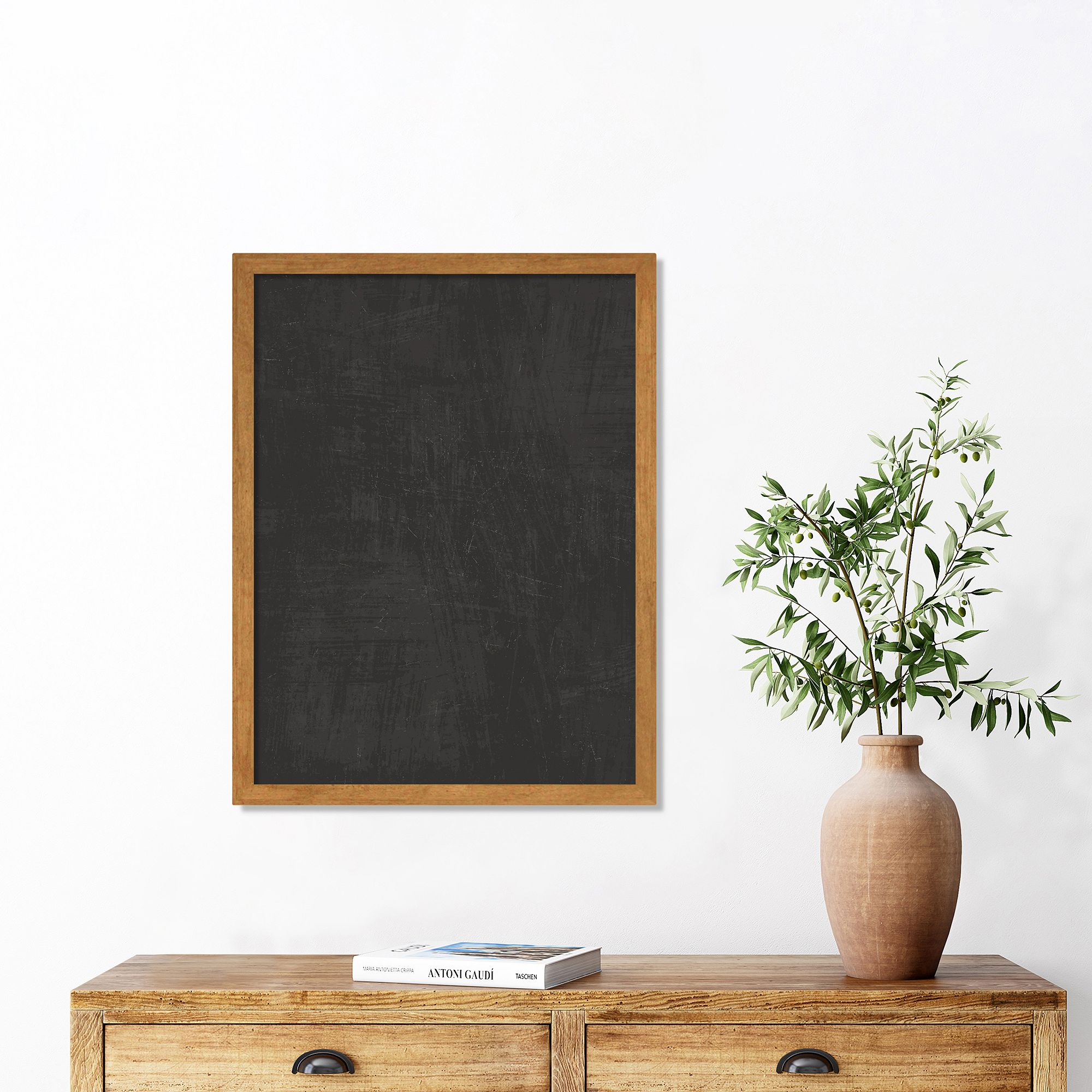 Girl Friday Framed Chalkboard w/ Chalk Ink Markers | West Elm