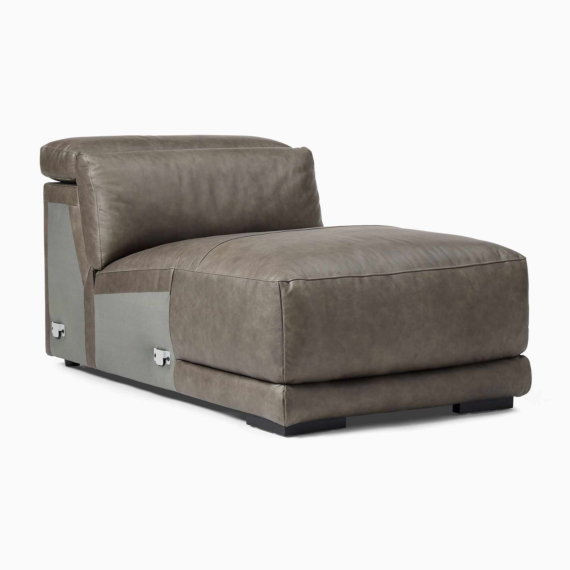 Build Your Own - Dalton Motion Reclining Leather Sectional | West Elm