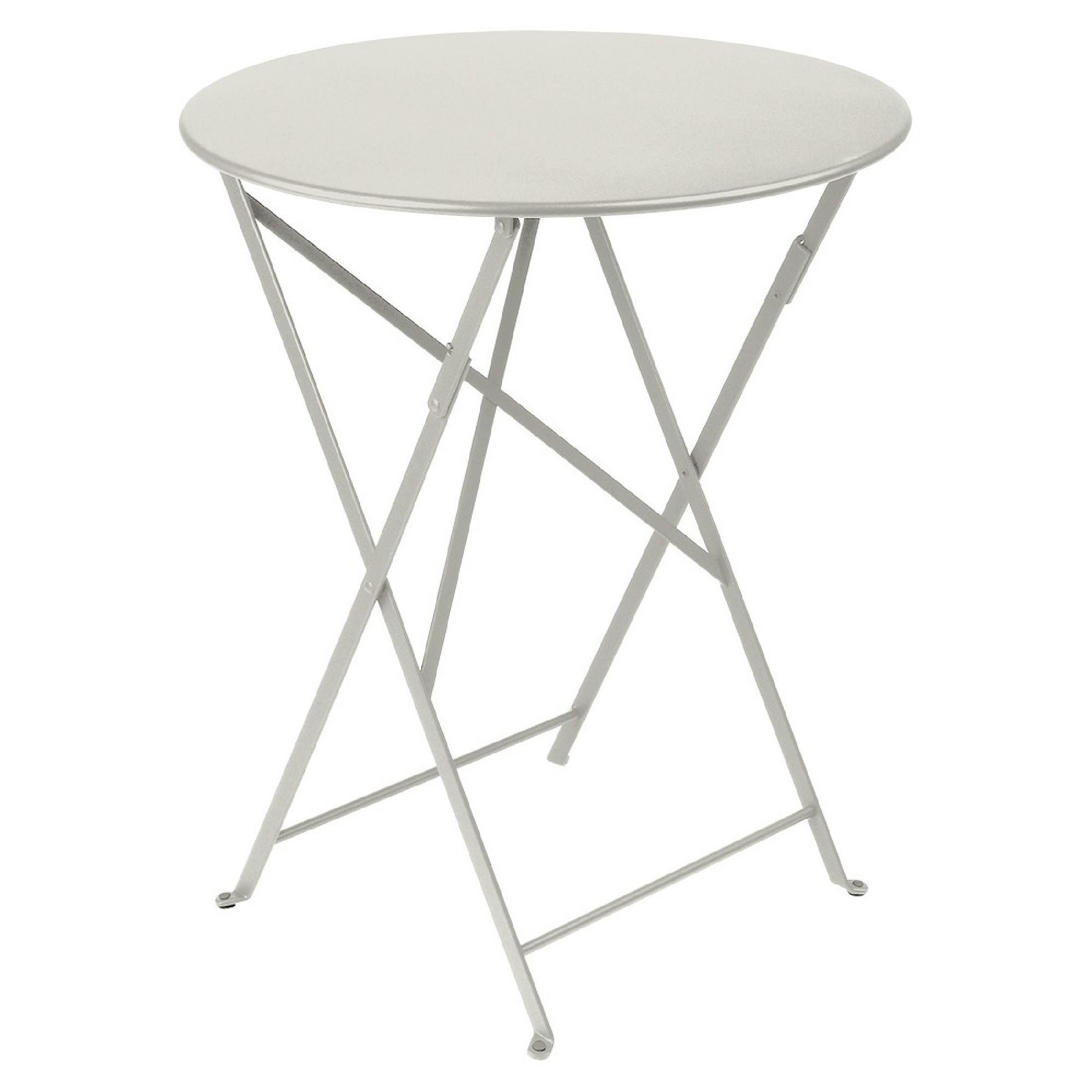 Fermob Metal Outdoor Round Bistro Table (24" – 38") | West Elm